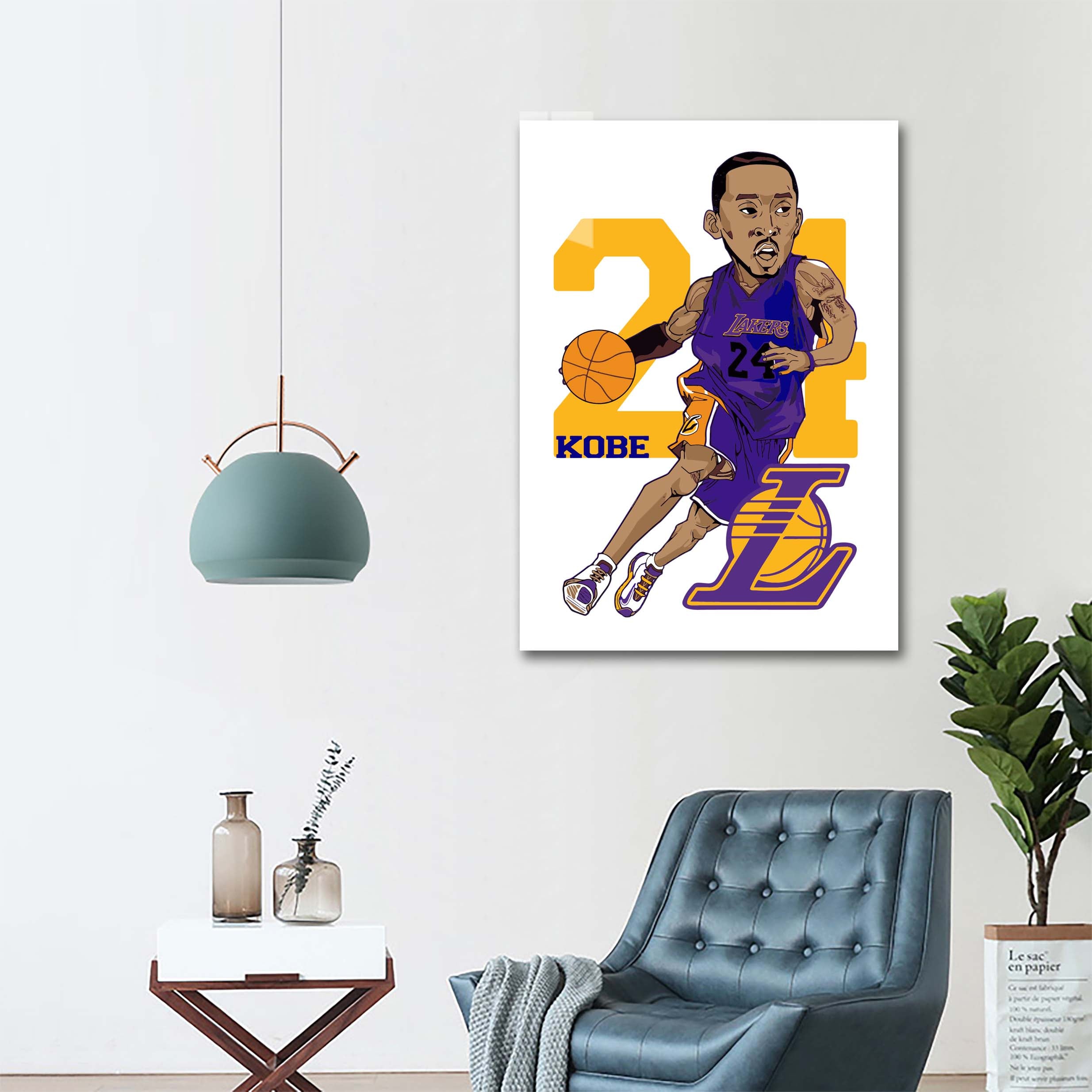 Lakers Kobe-designed by @My Kido Art