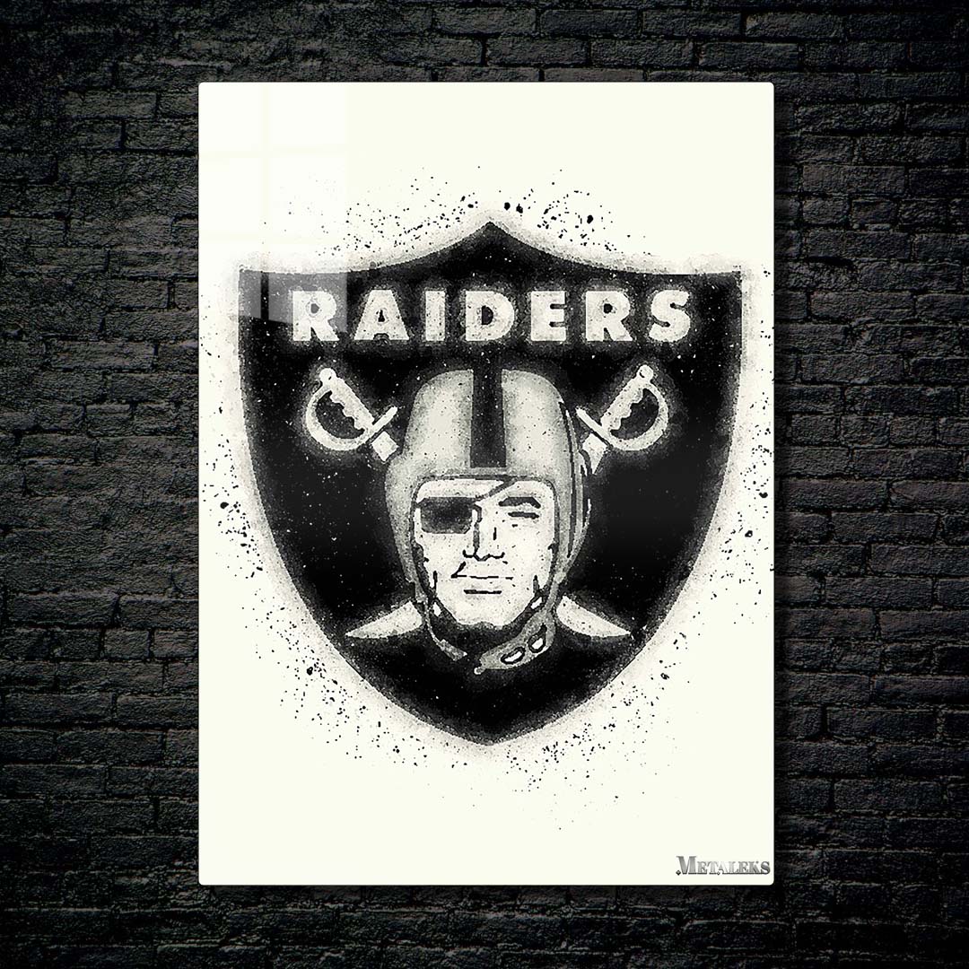 Las Vegas Raiders Watercolor