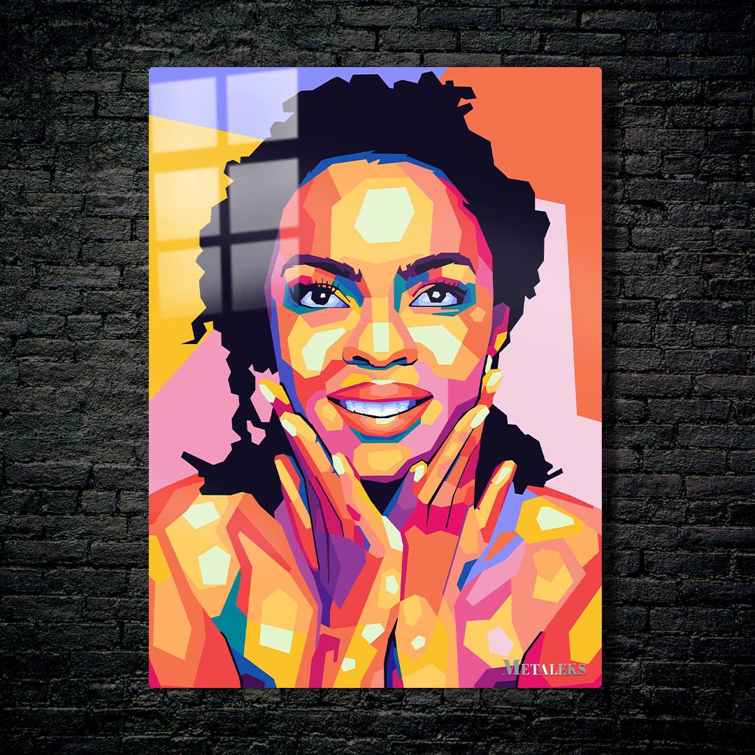 Lauryn Hill Wpap pop art