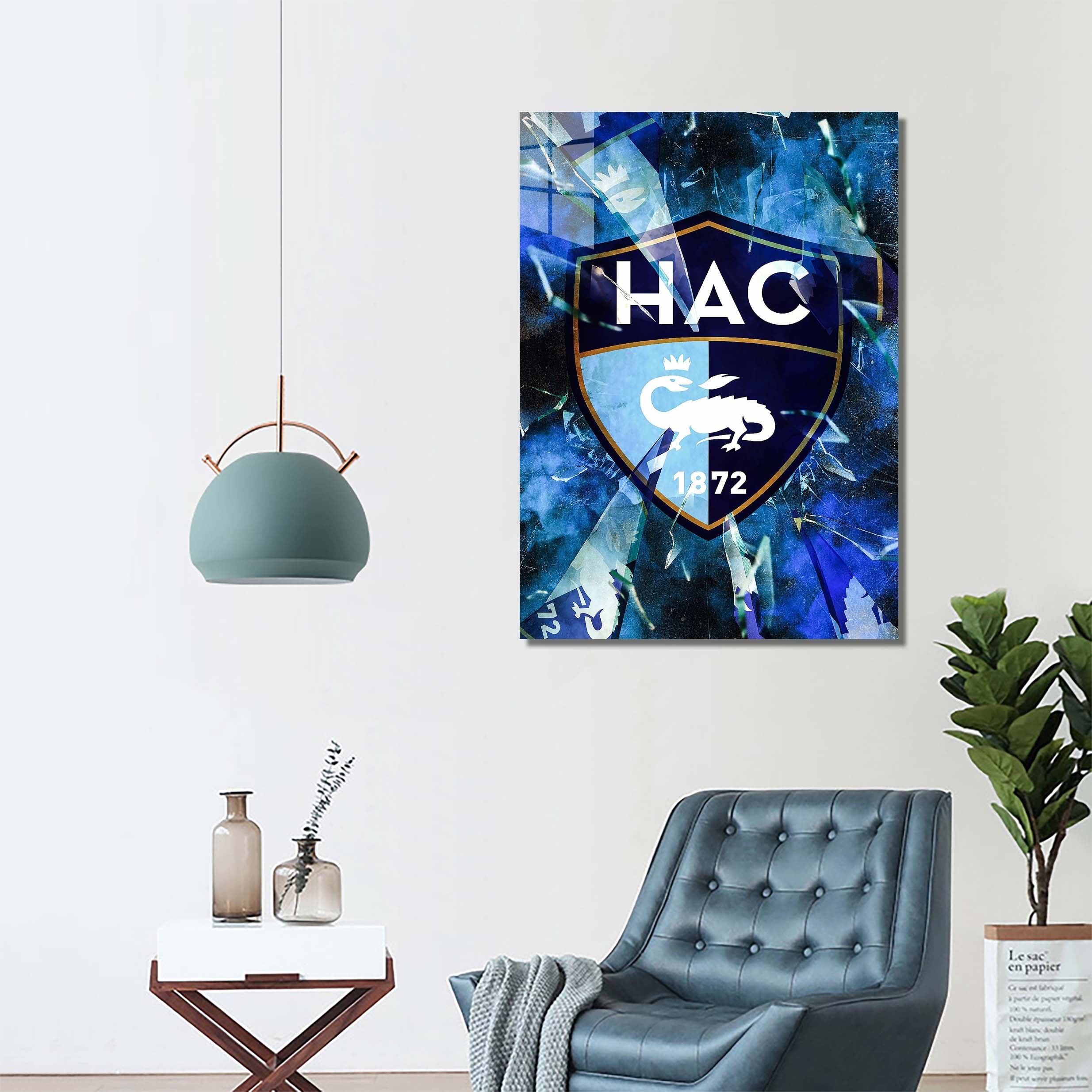 Le Havre Athletic Club poster-designed by @Hoang Van Thuan