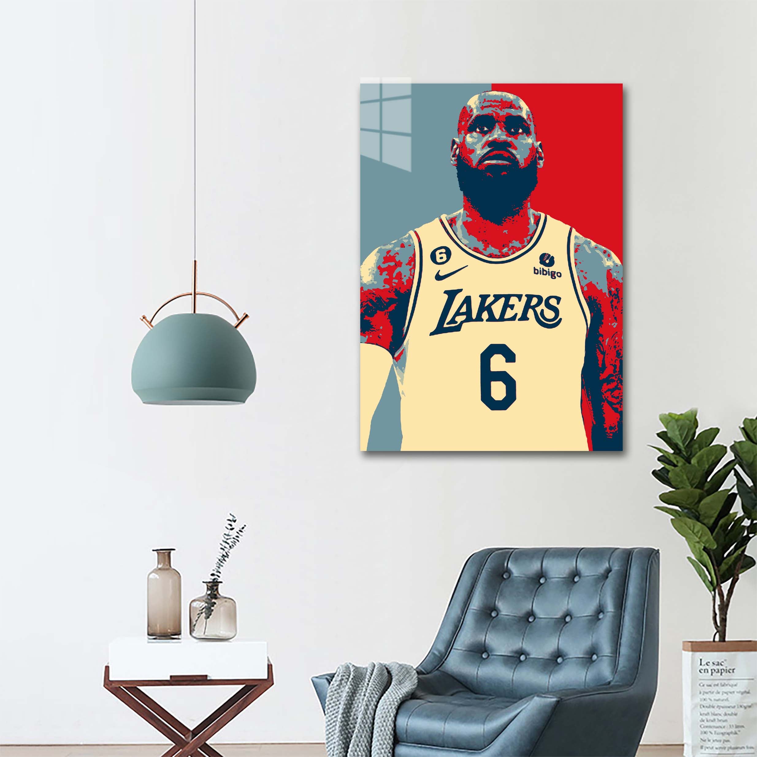 Lebron James Hope Style-designed by @My Kido Art