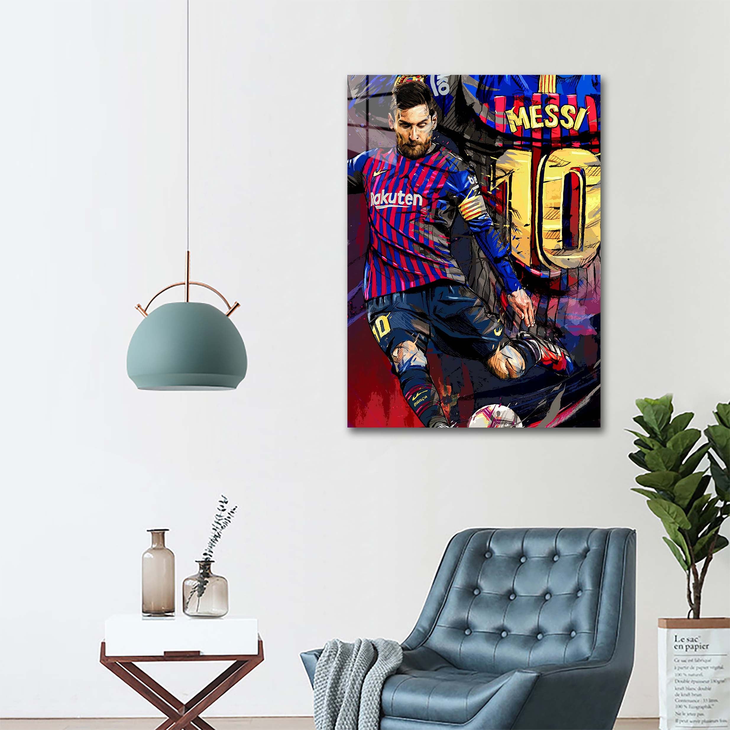Leo Messi-designed by @Dayo Art