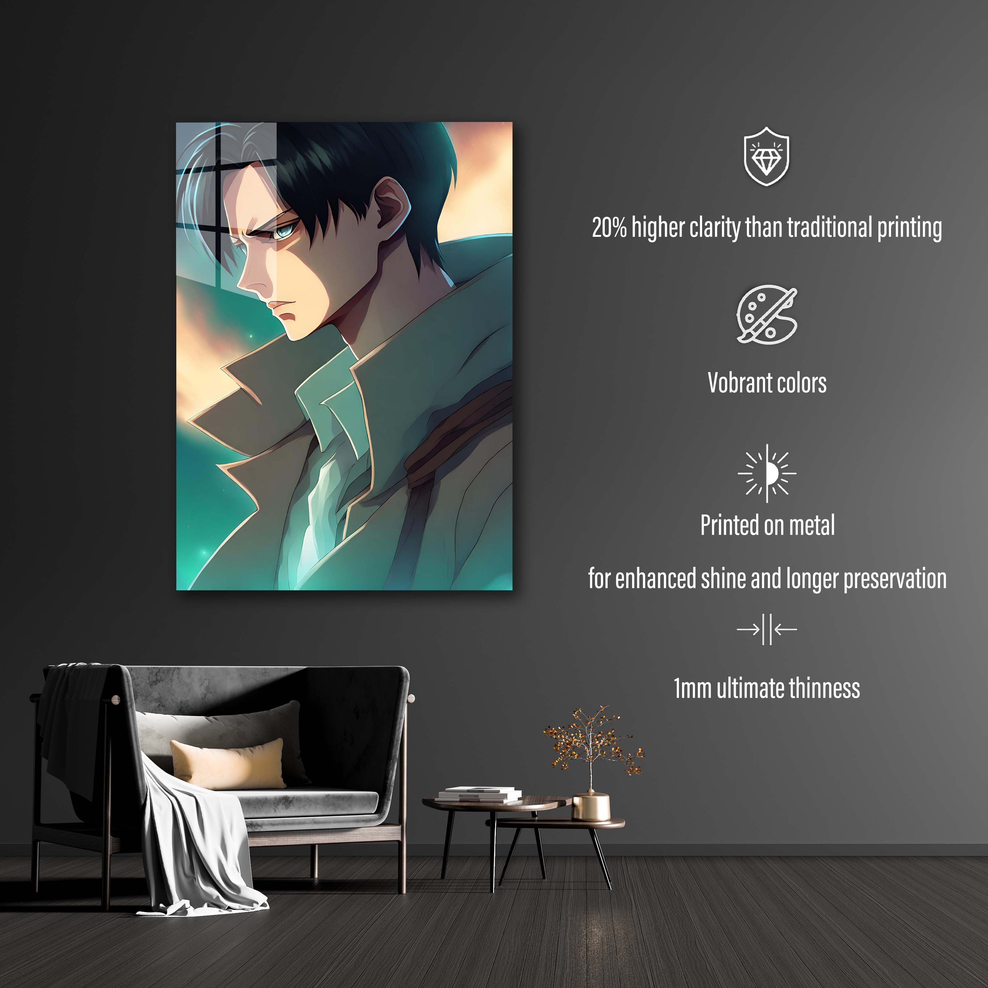 Levi Ackerman Attack on titan -designed by @DynCreative