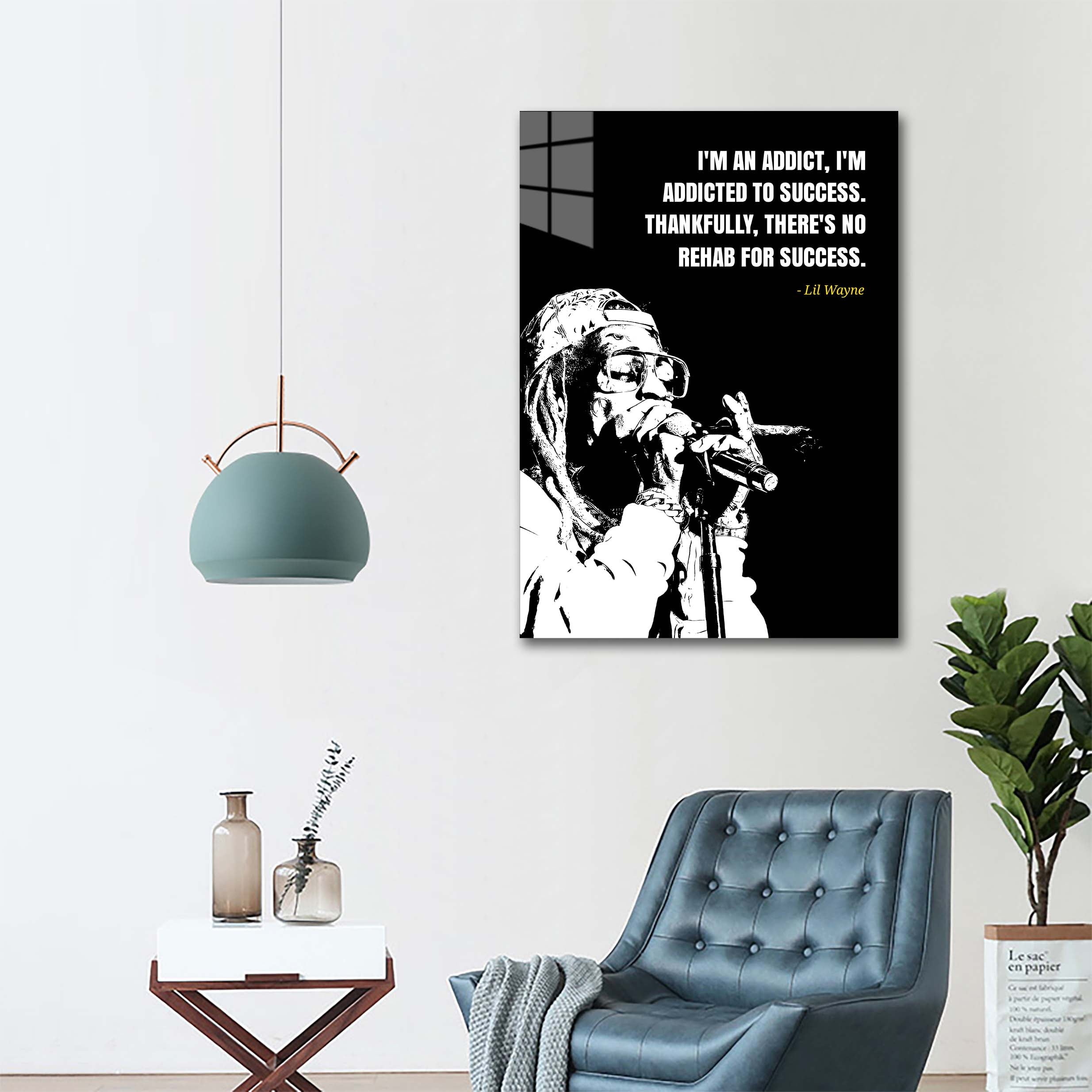 Lil Wayne quotes -designed by @Dayo Art