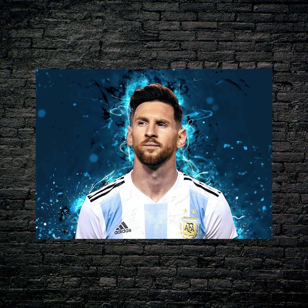 Lionel Messi Argentina-designed by @DynCreative