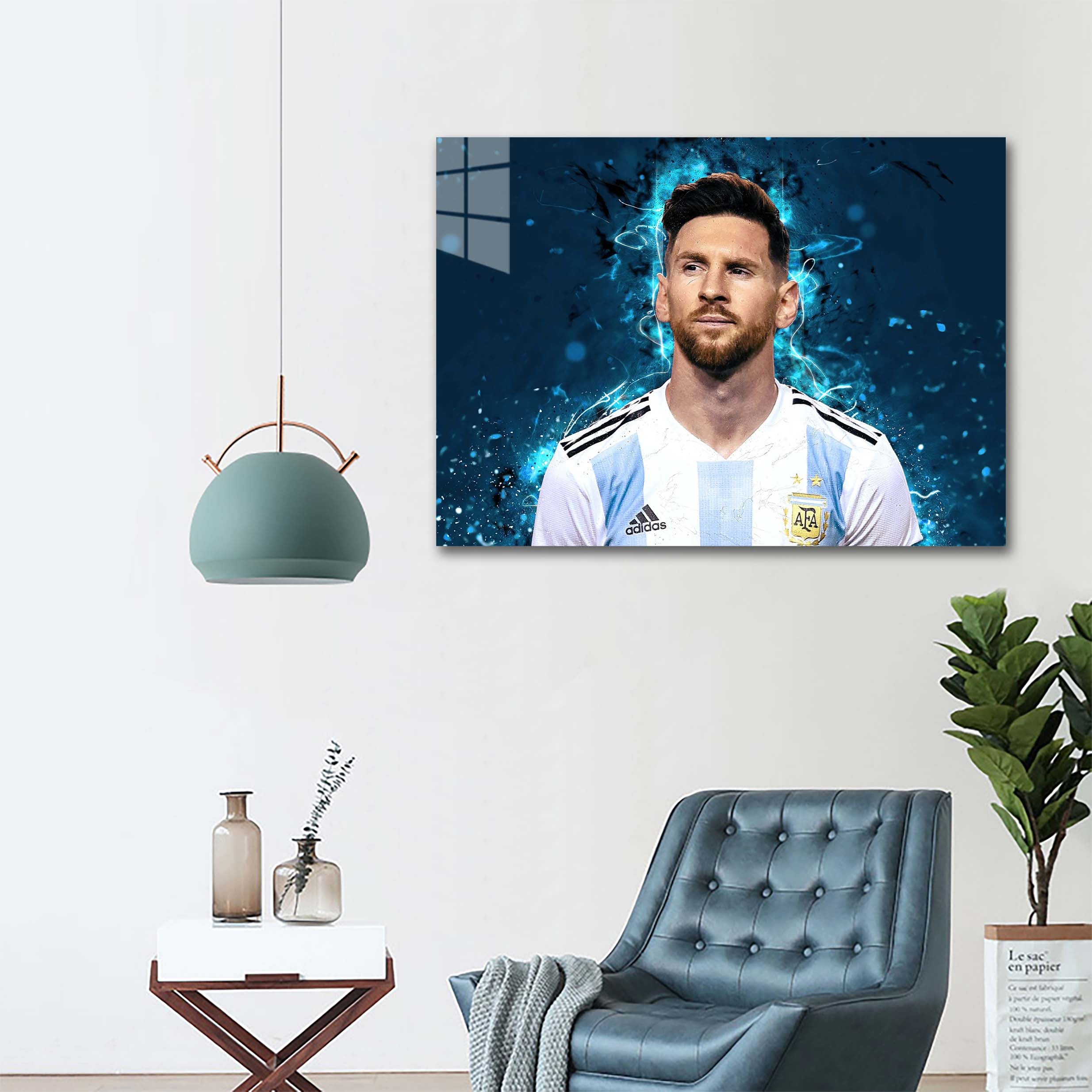 Lionel Messi Argentina-designed by @DynCreative