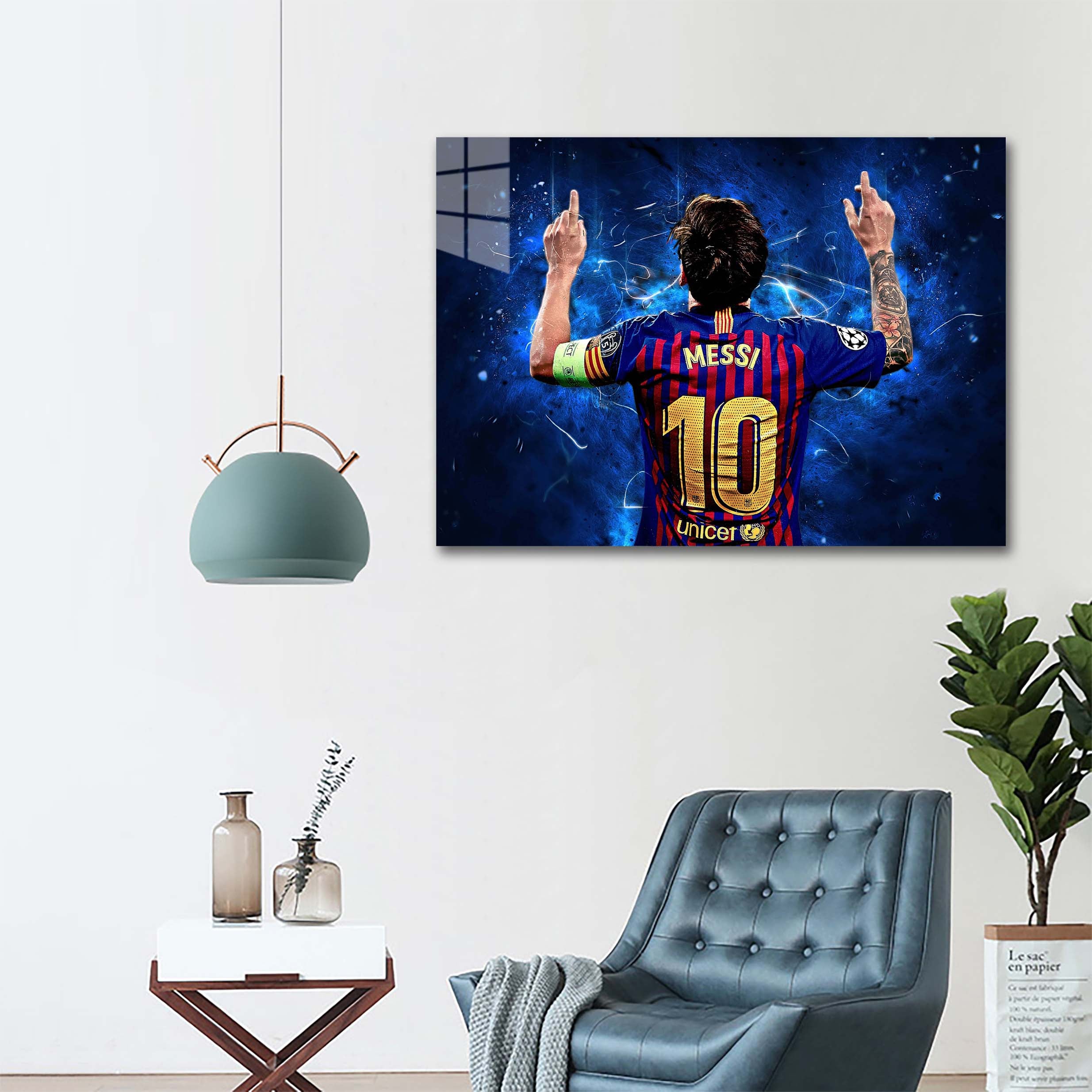Lionel Messi Barcelona-designed by @DynCreative