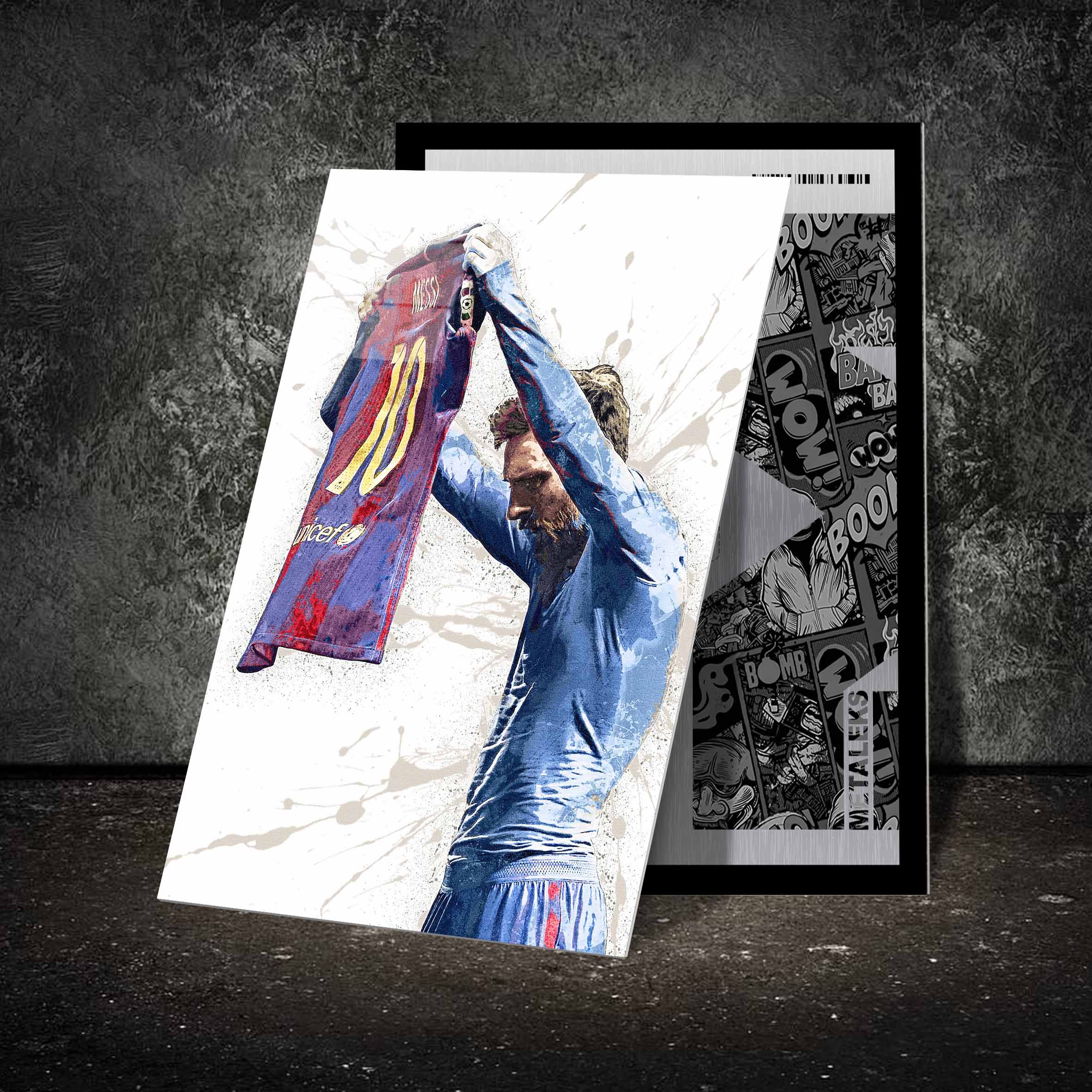 Lionel Messi Barcelona poster
