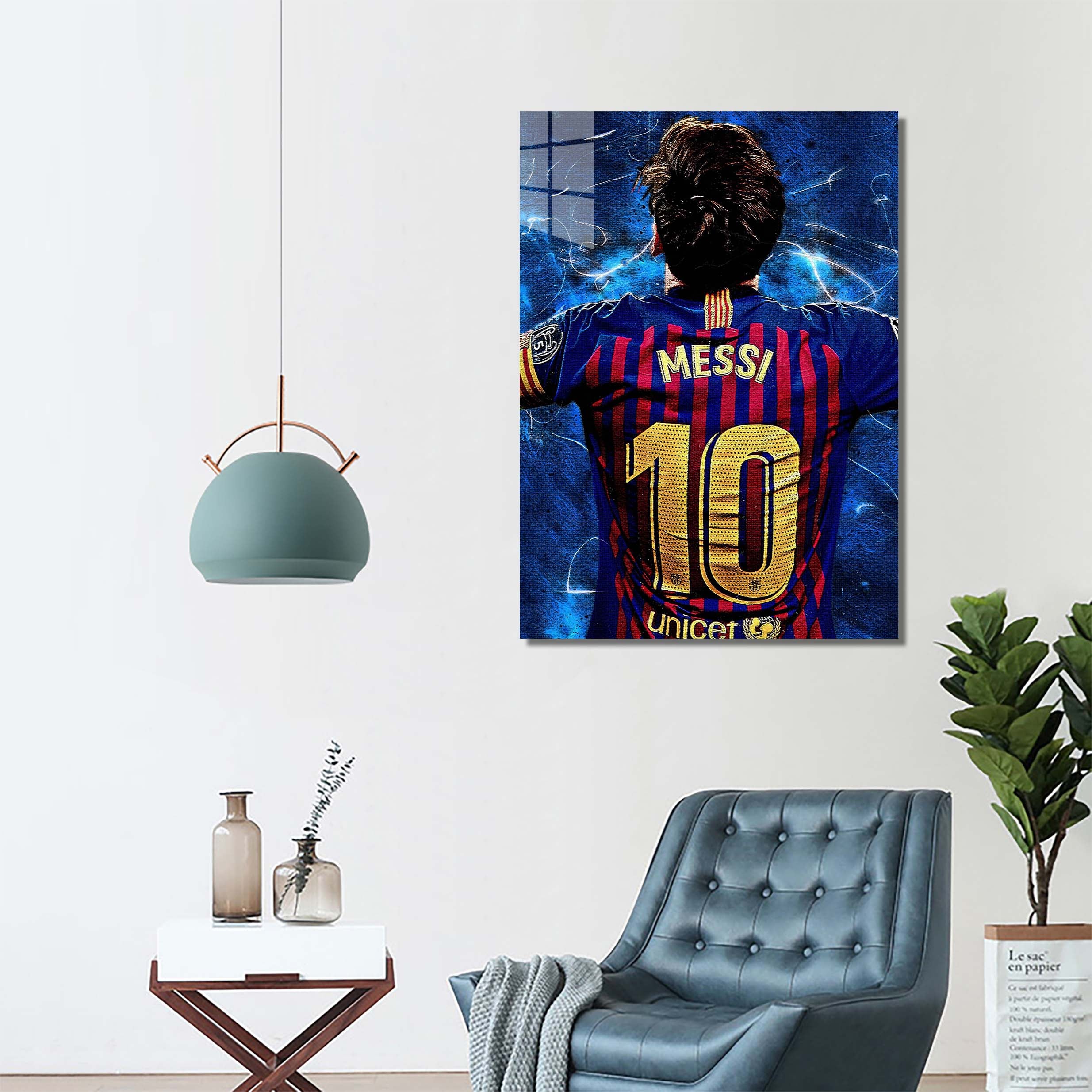 Lionel Messi barcelona art-designed by @DynCreative