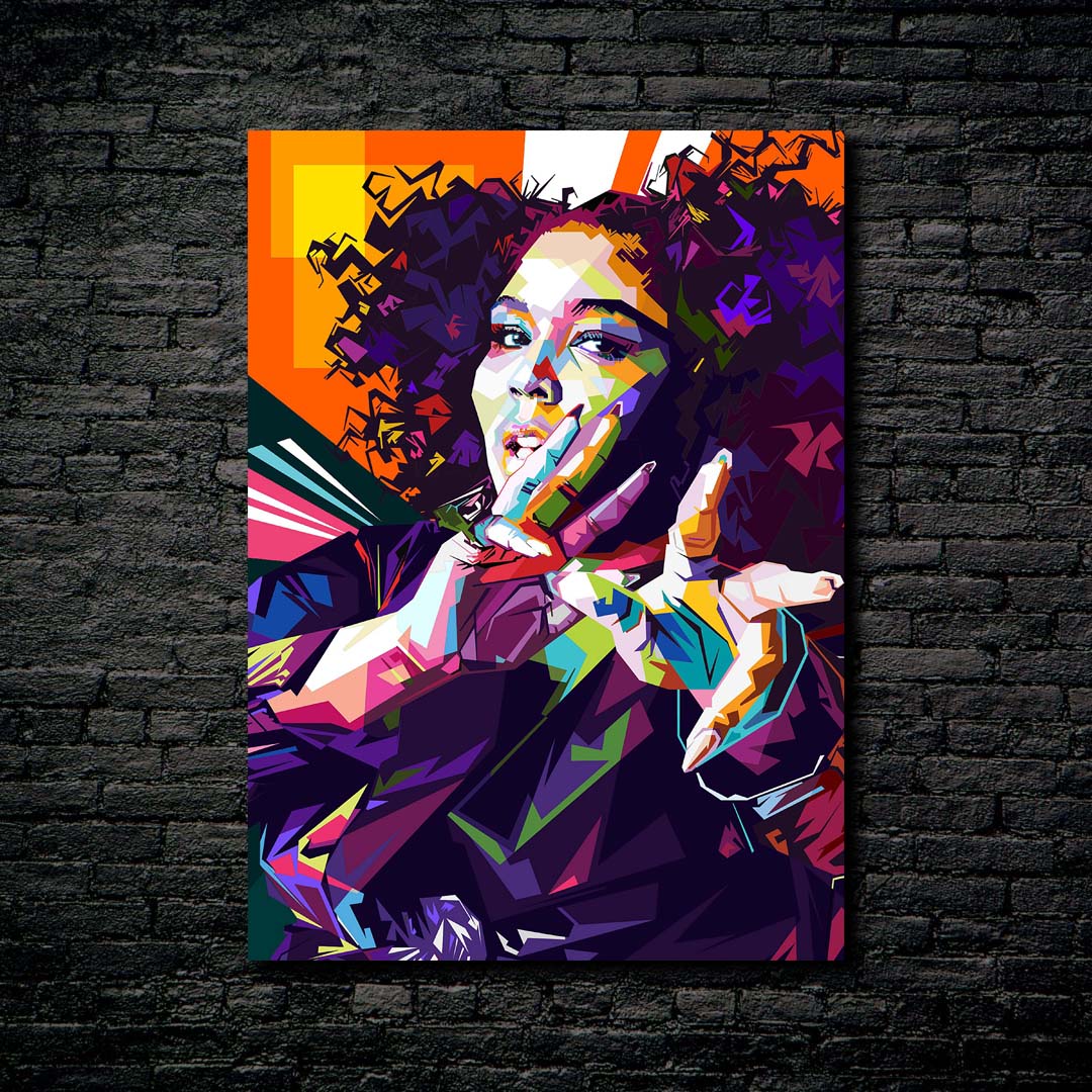 Lizzo wpap style-designed by @KAVIE