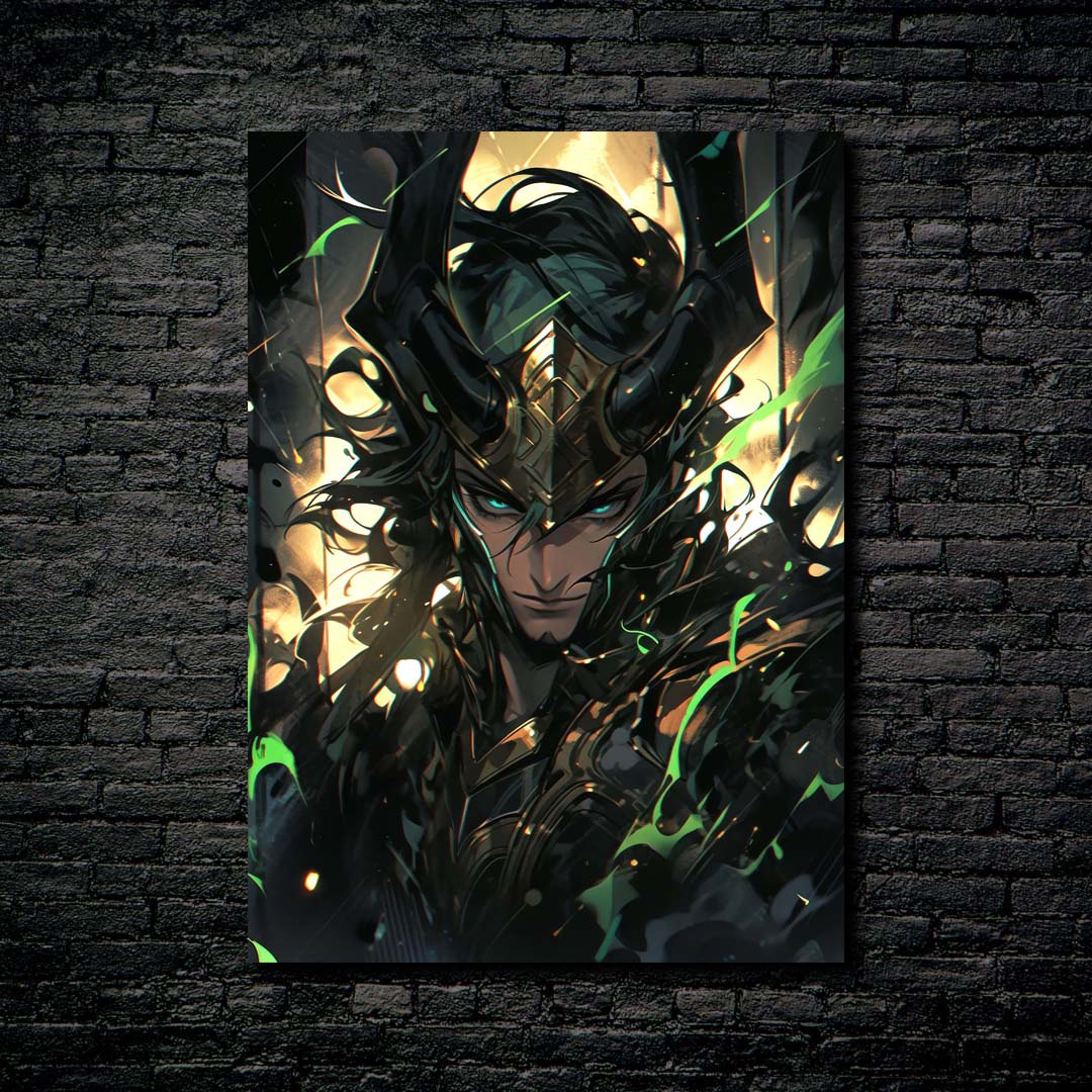 Loki cinematic wallpaper by @visinaire.ai-designed by @visinaire.ai