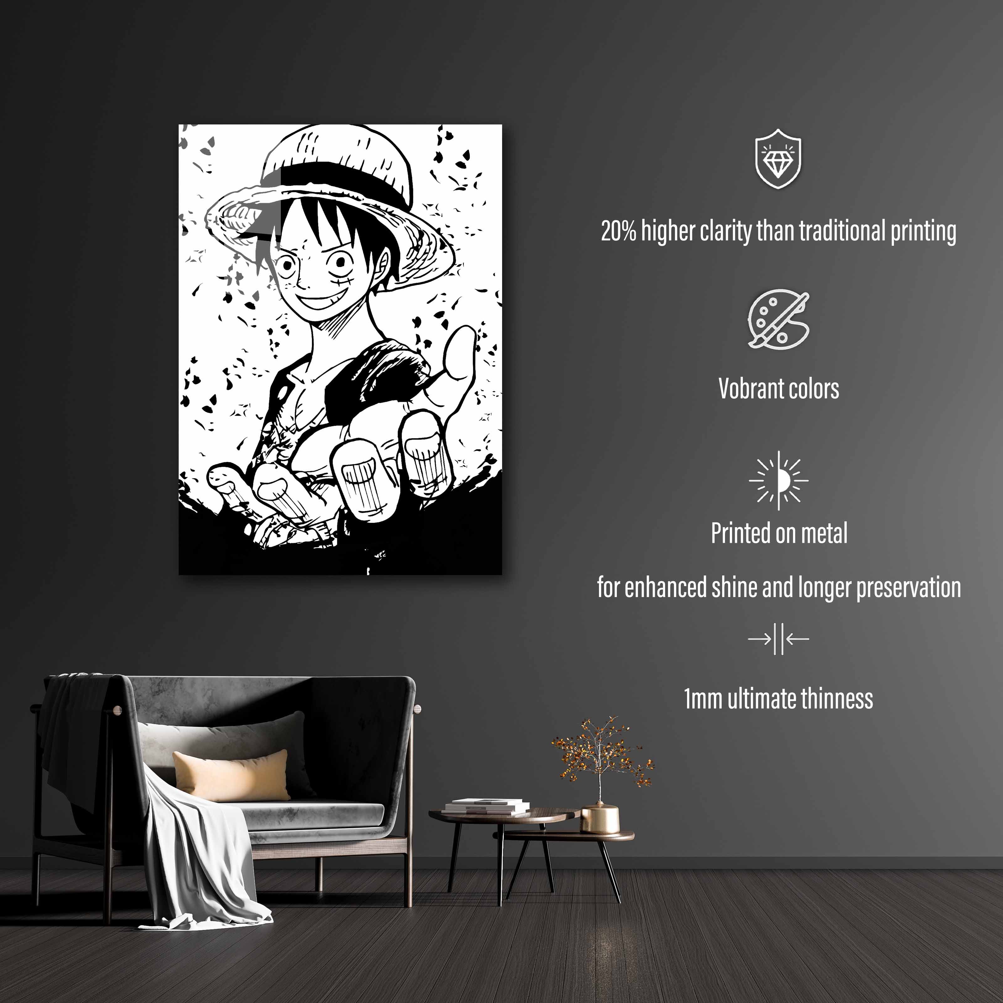 Luffy Abstract-designed by @Doublede Design
