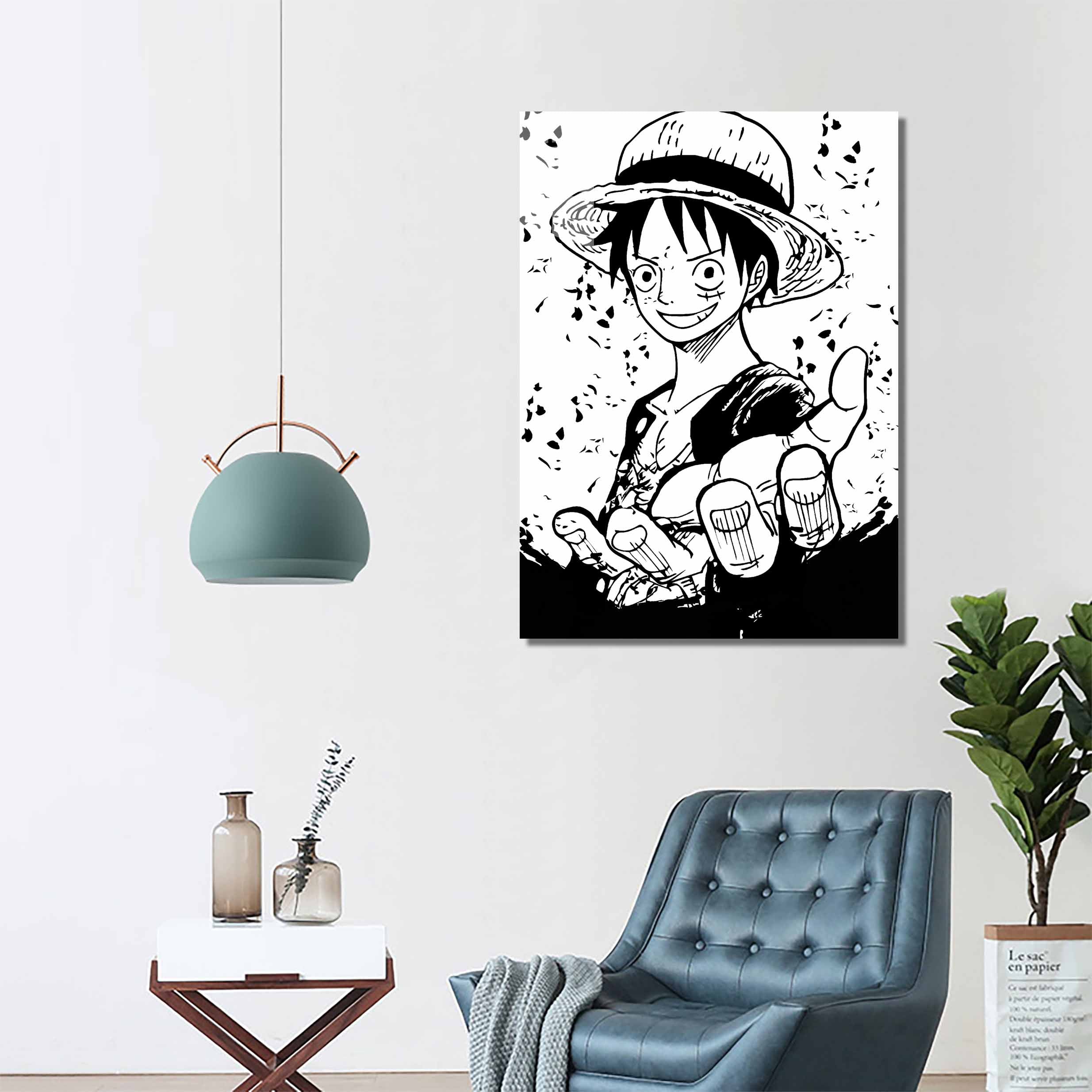 Luffy Abstract-designed by @Doublede Design
