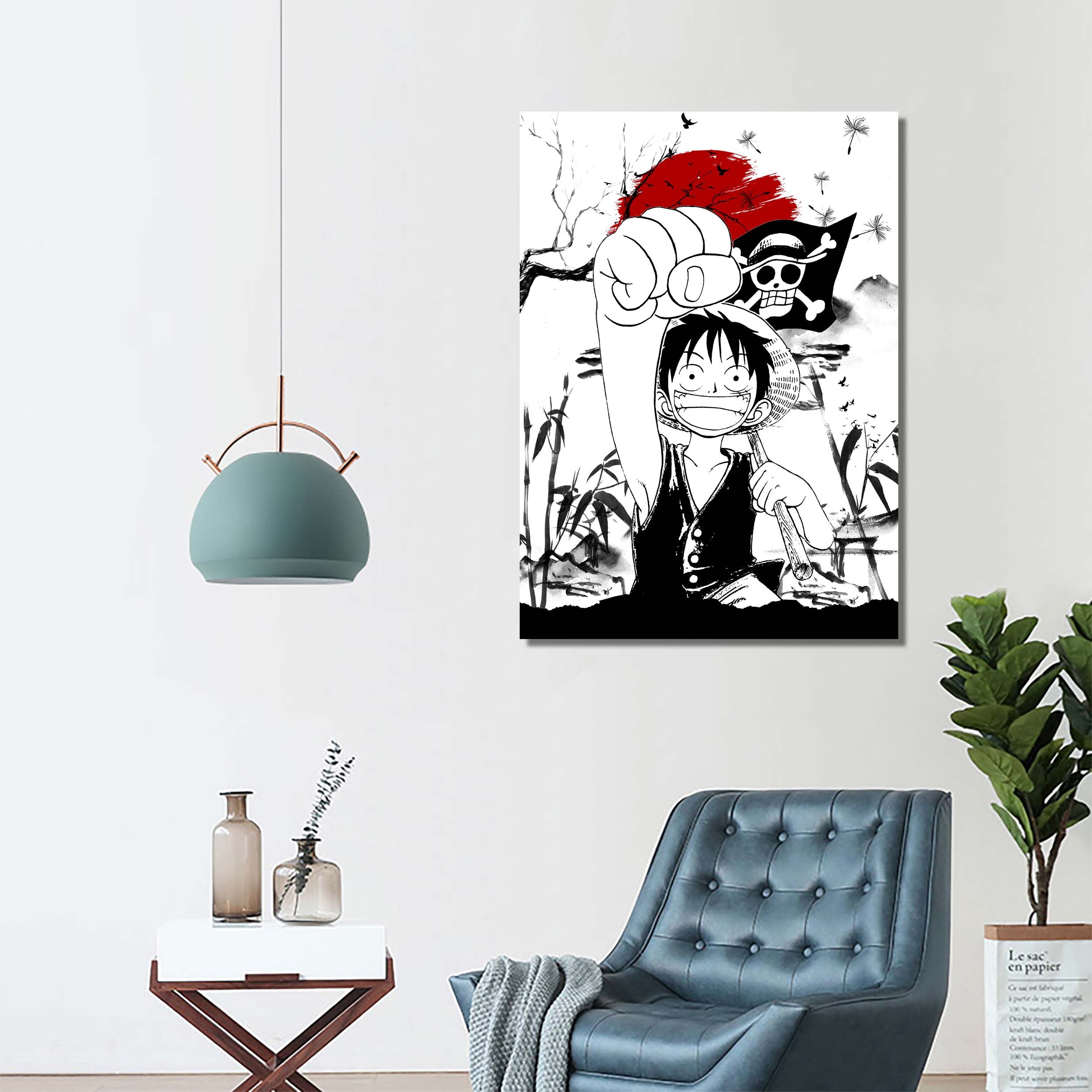 Luffy One Piece Japanese art