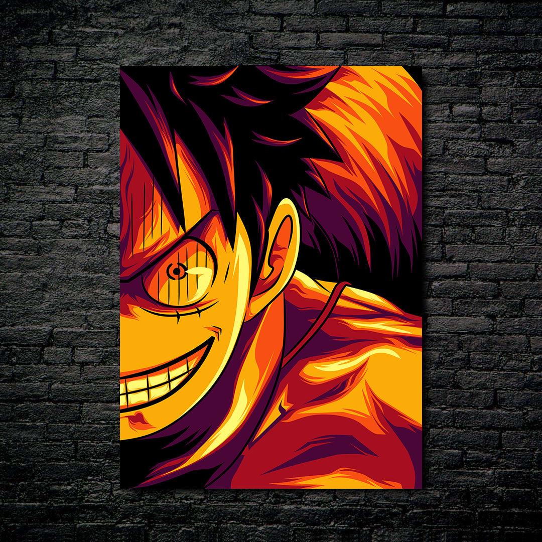 Luffy-designed by @faisalart