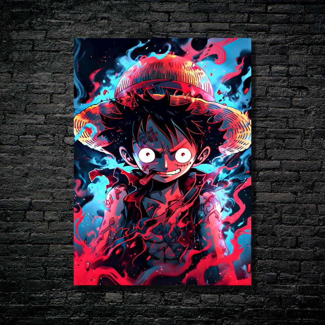 Luffy from One piece-designed by @Vid_M@tion