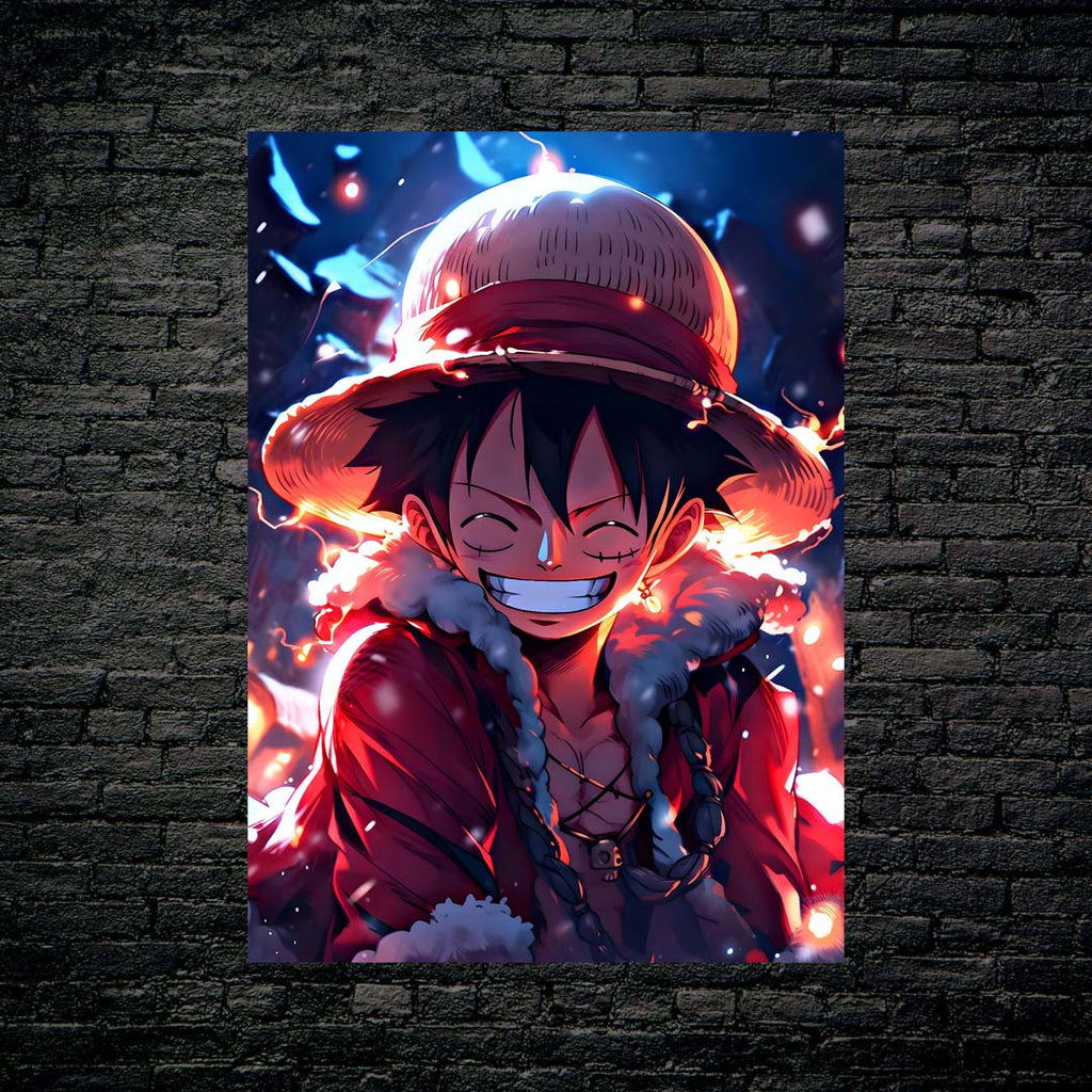 Monkey D luffy from one piece-Artwork by @Vid_M@tion