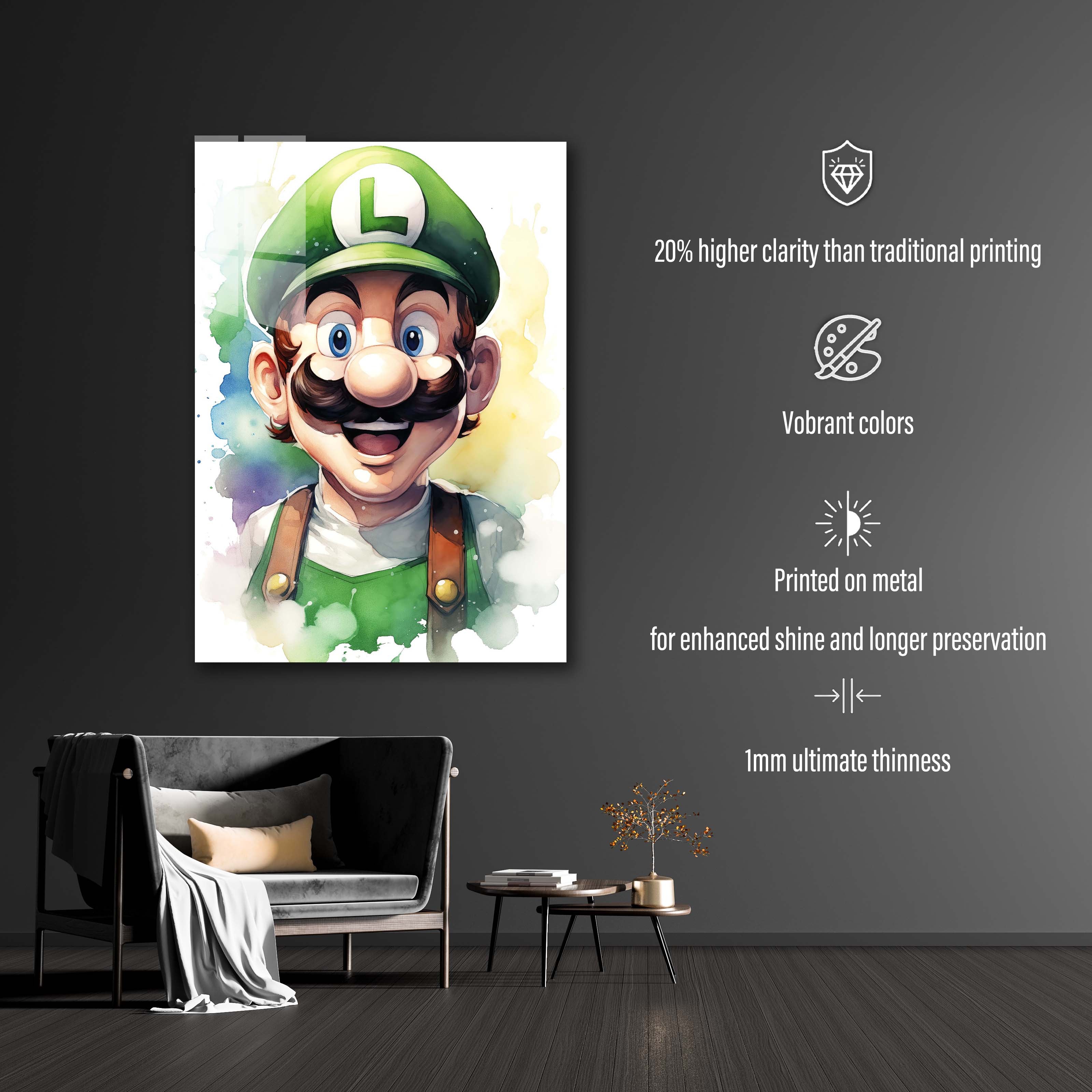 Luigi-designed by @Fluency Room
