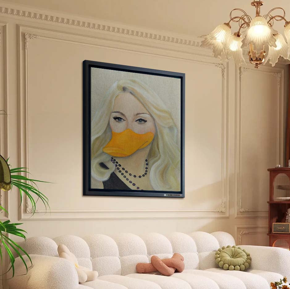 Madonna Daisy Duck- ARTWORK BY katysart.artist