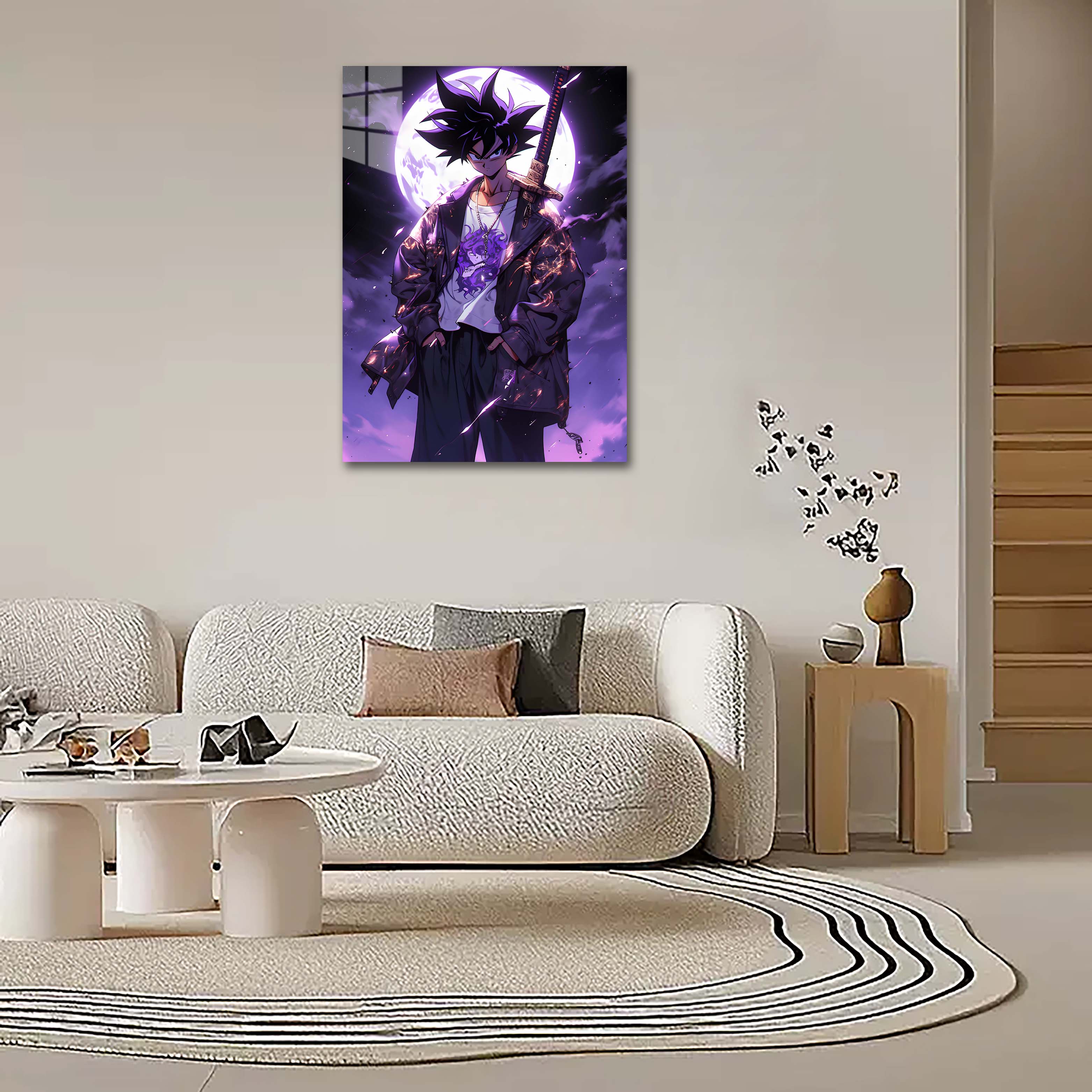 Goku Drip Wall Art for Sale