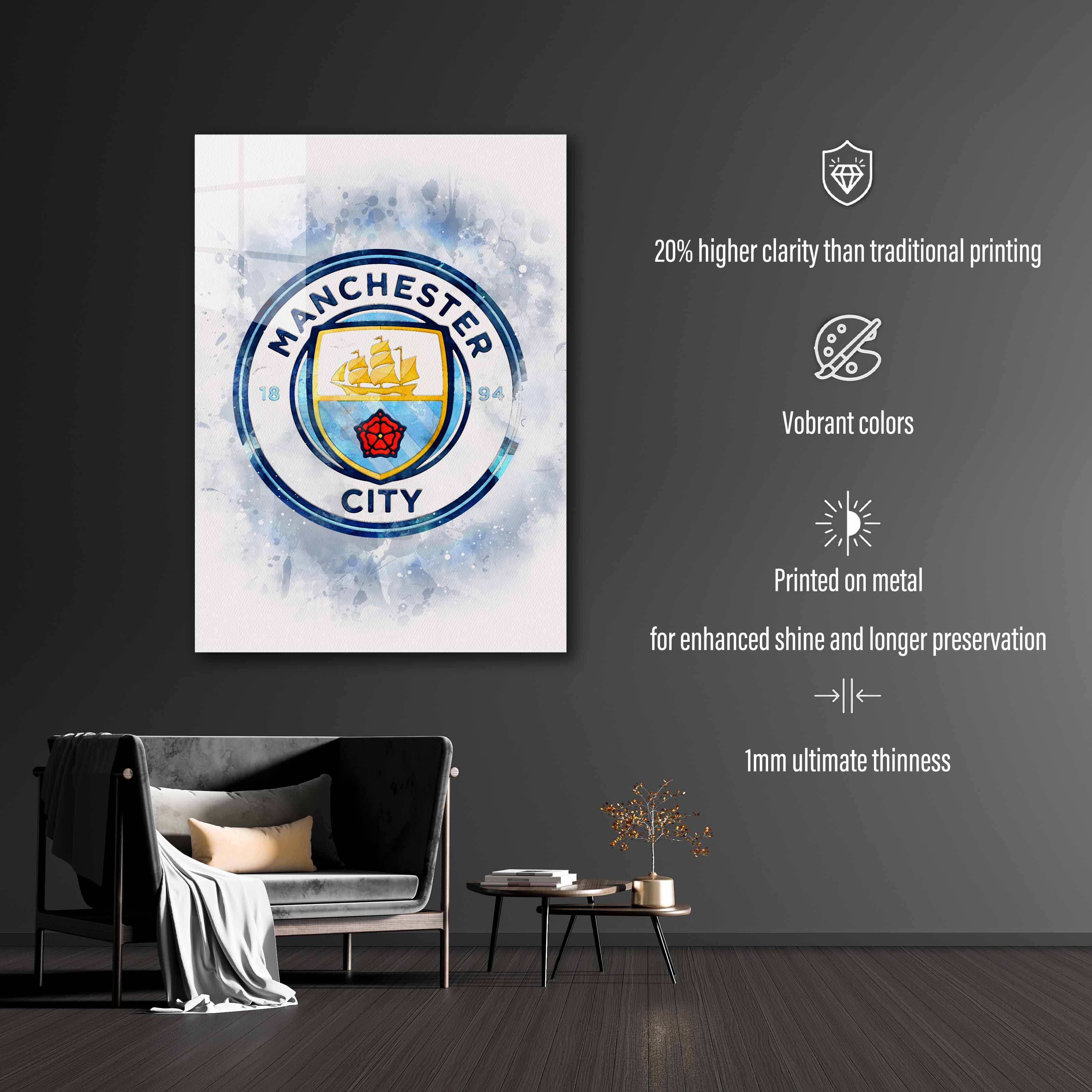 Manchester City poster-designed by @Hoang Van Thuan