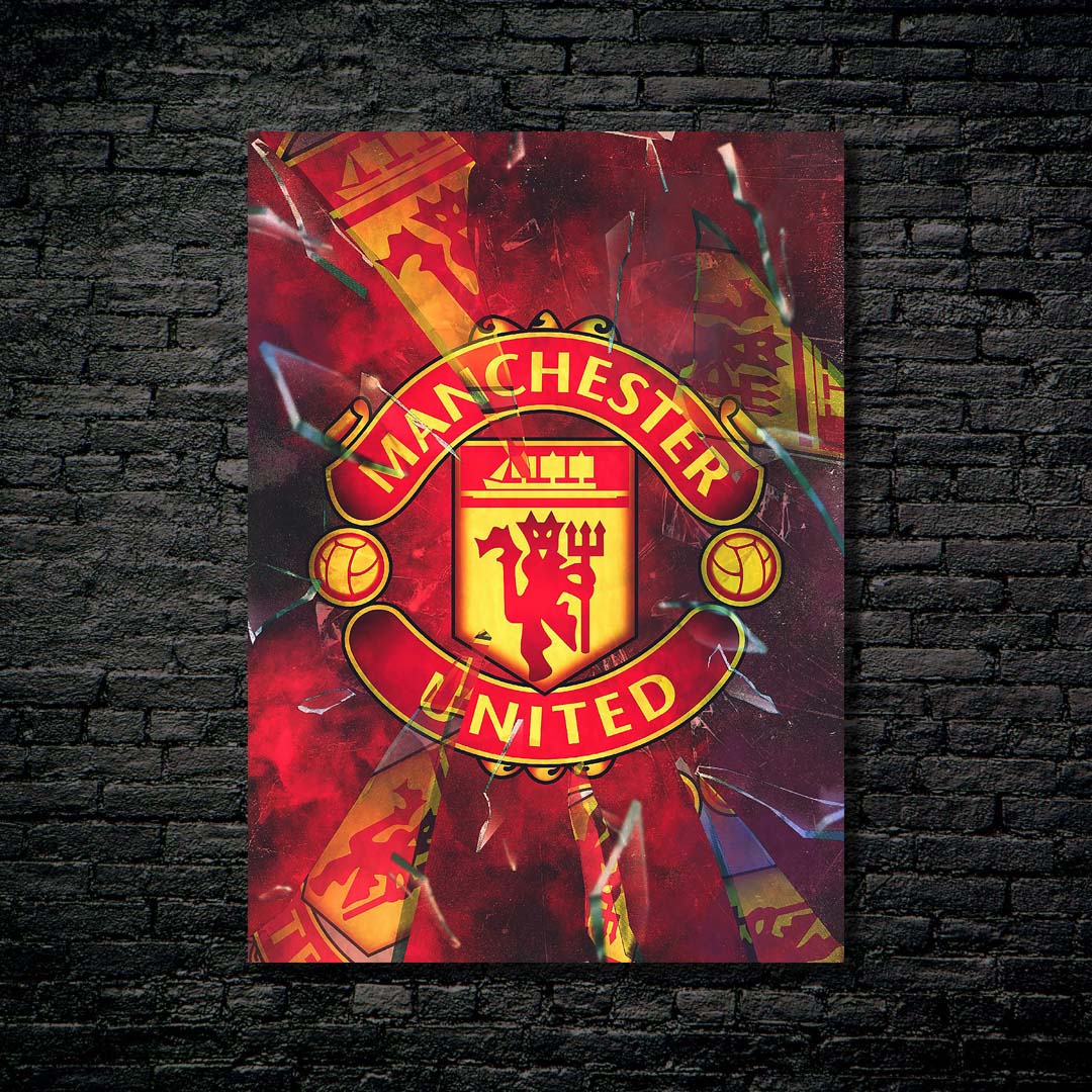 Manchester United watercolor-designed by @Hoang Van Thuan
