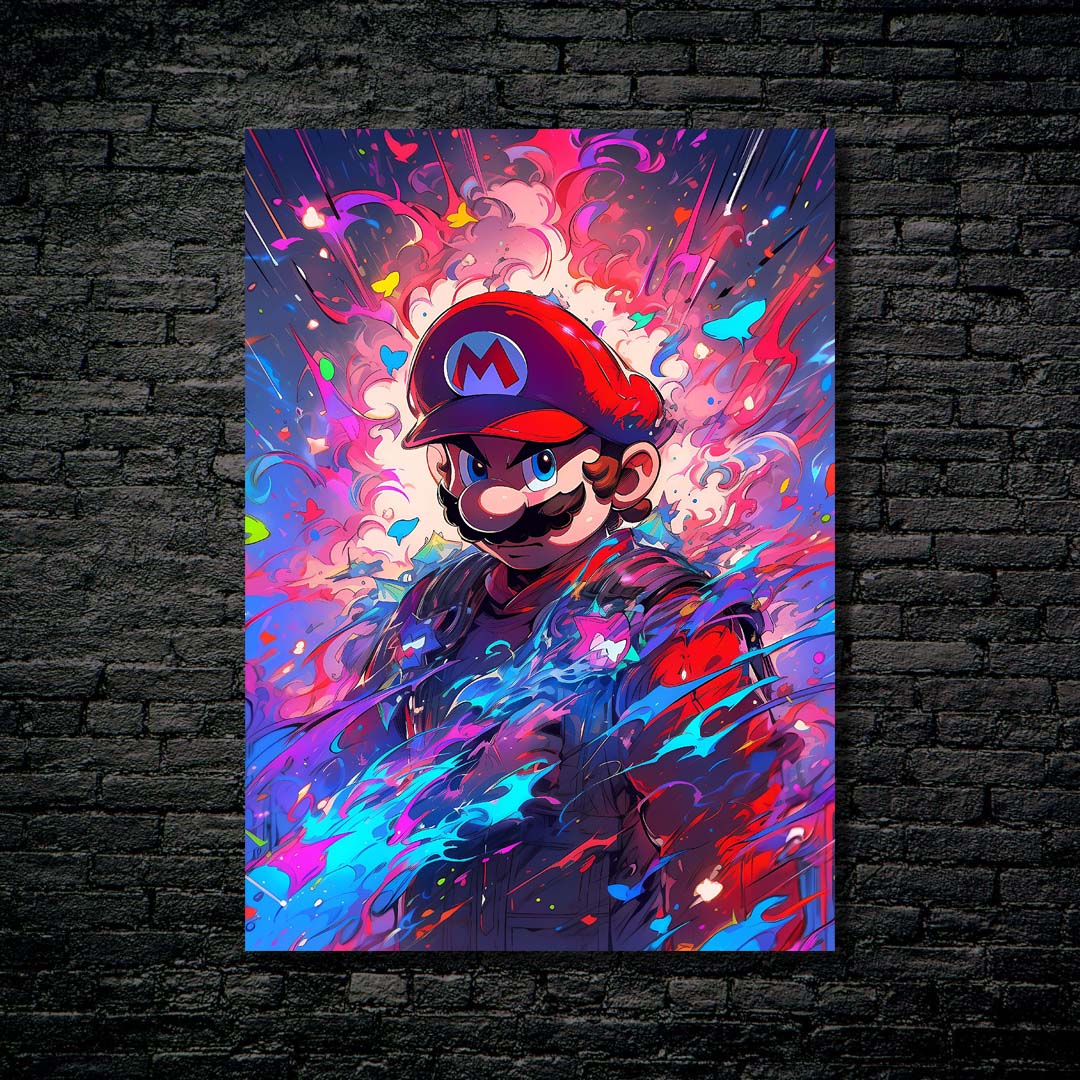 Mario-01-Artwork by @Minty Art