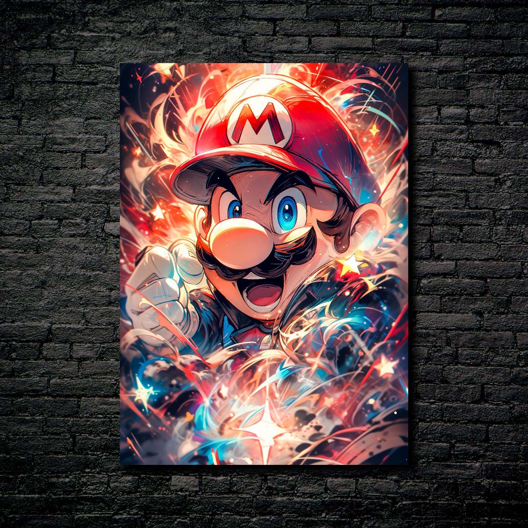Mario-designed by @starart_ia