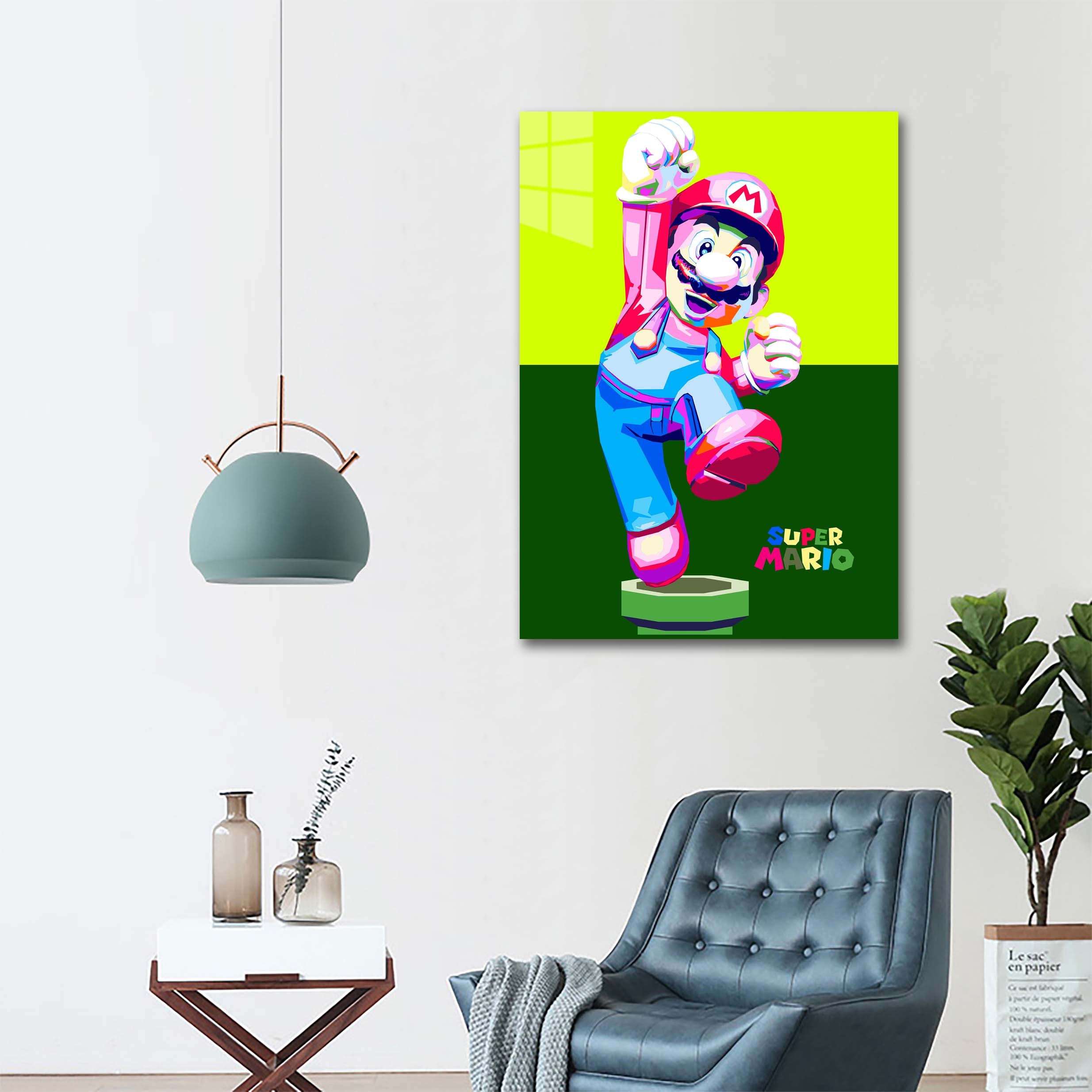 Mario Pop Art-designed by @jajansawutii