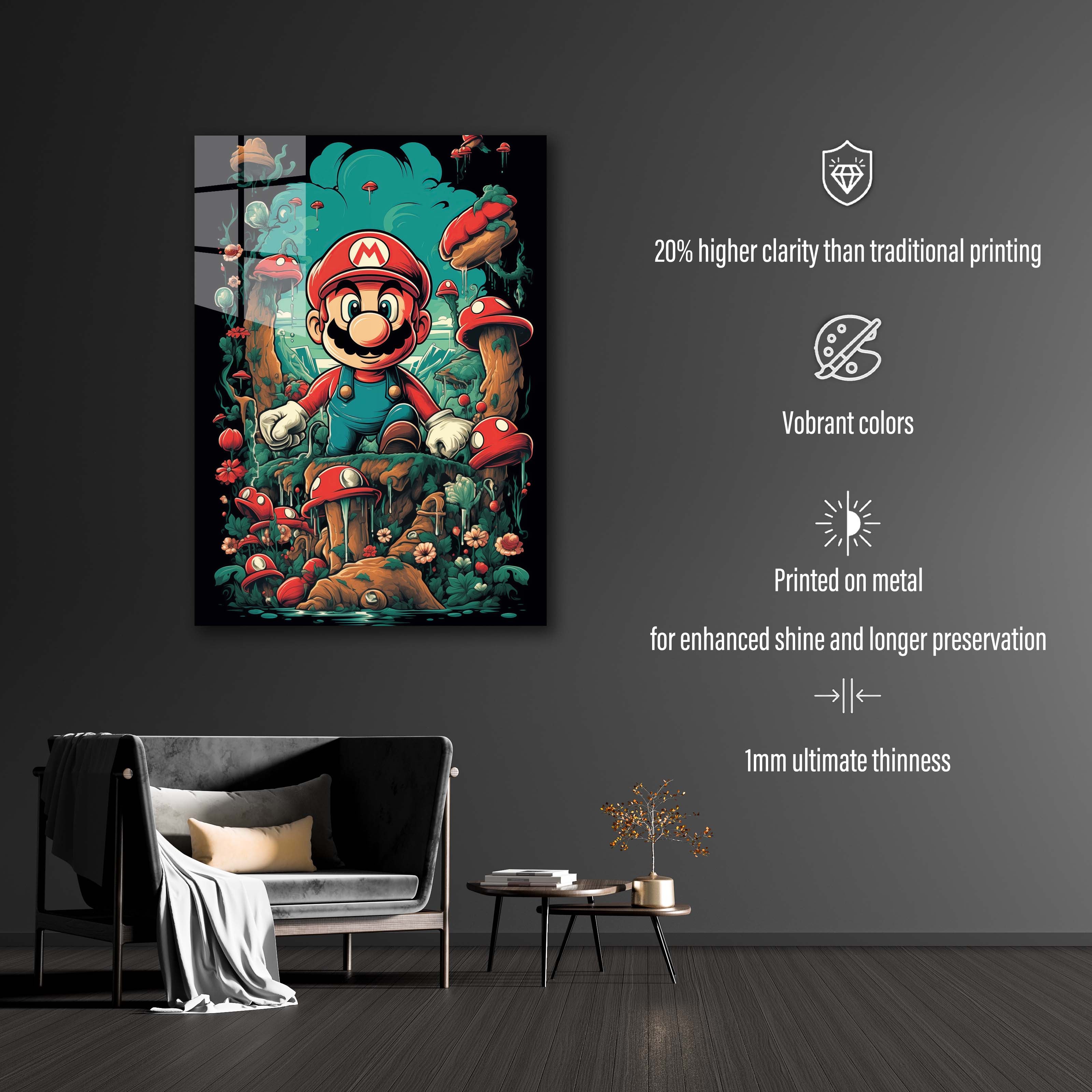 Mario on Mushroom Island-designed by @SAMCRO