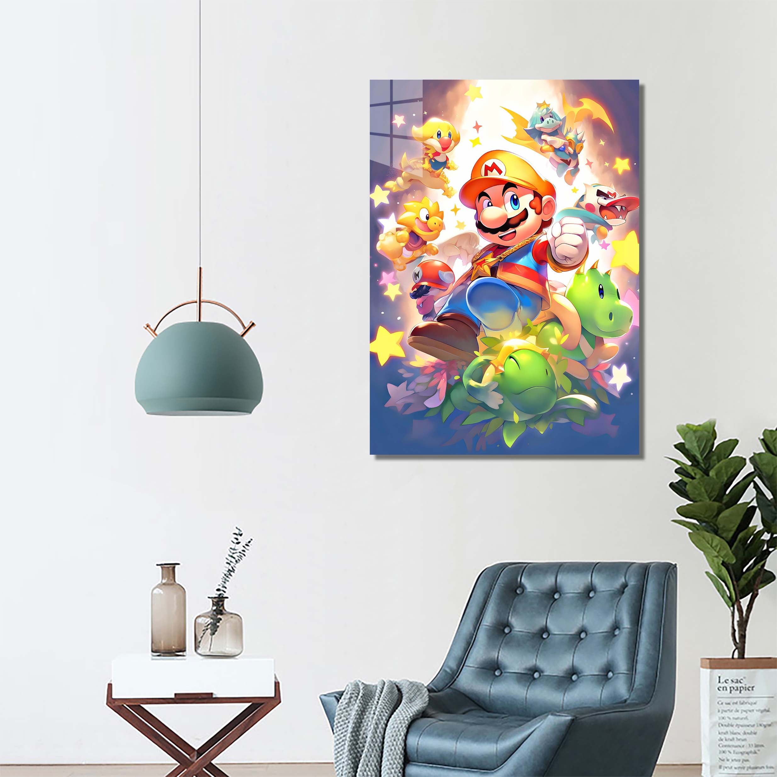 Mario with tiny monsters-designed by @Vid_M@tion