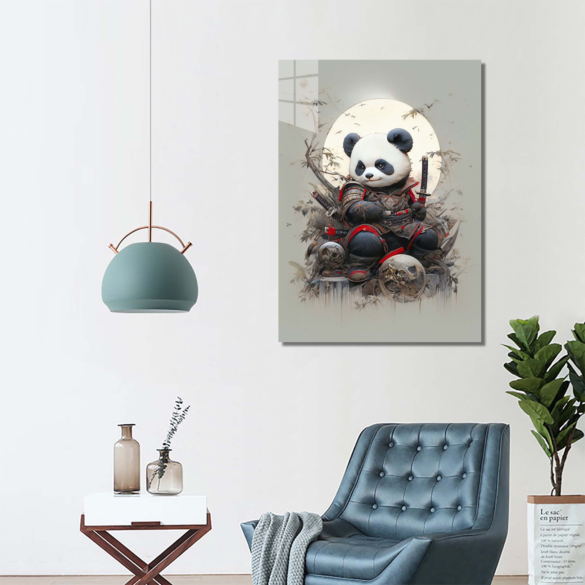 Master Panda Samurai-designed by @Diegosilva.arts