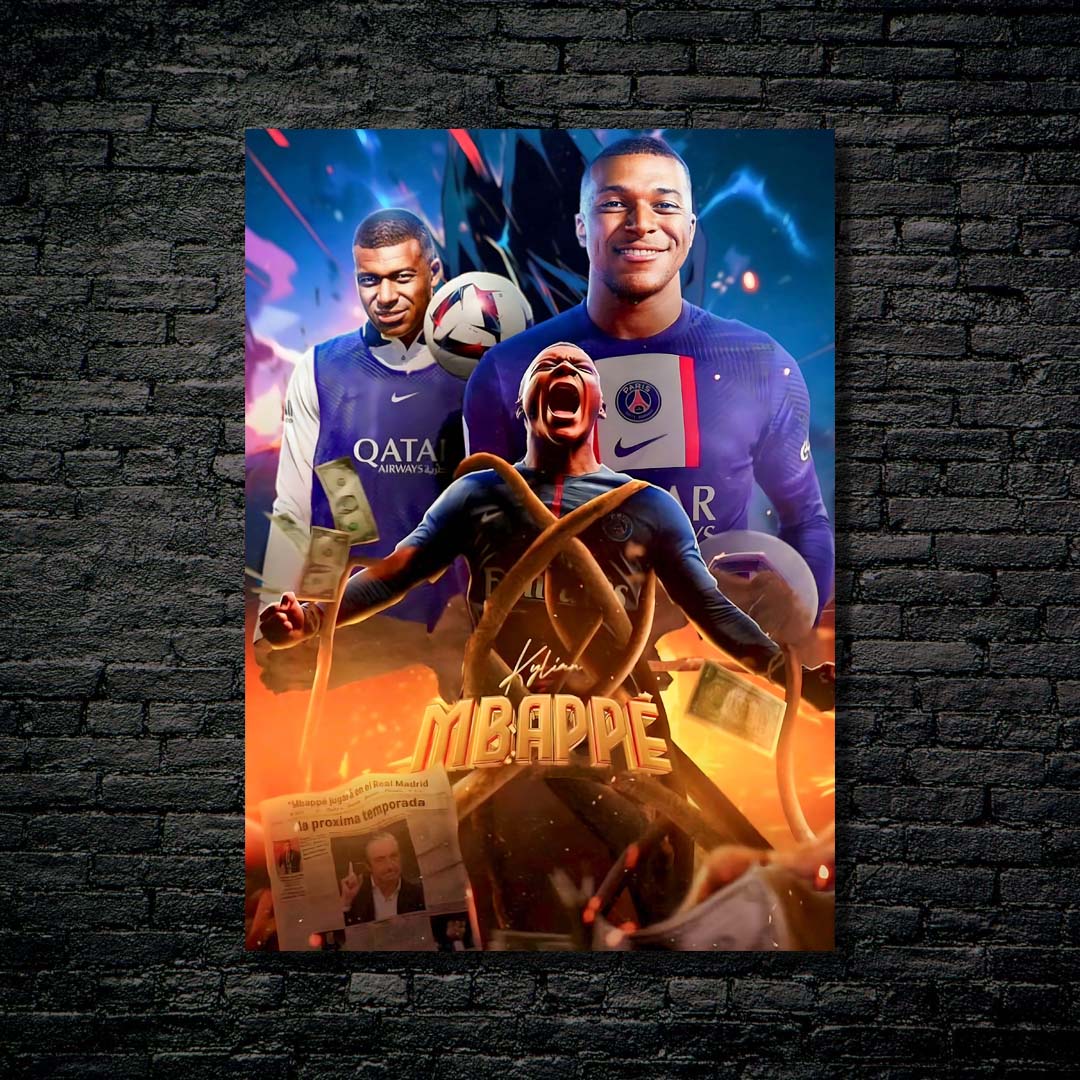 Mbappe Best Player-designed by @My Kido Art