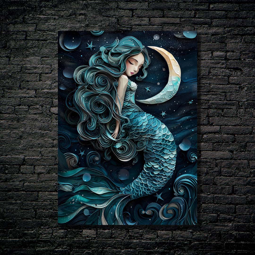 Mermaid of the Sea-designed by @Ai_inkdreams