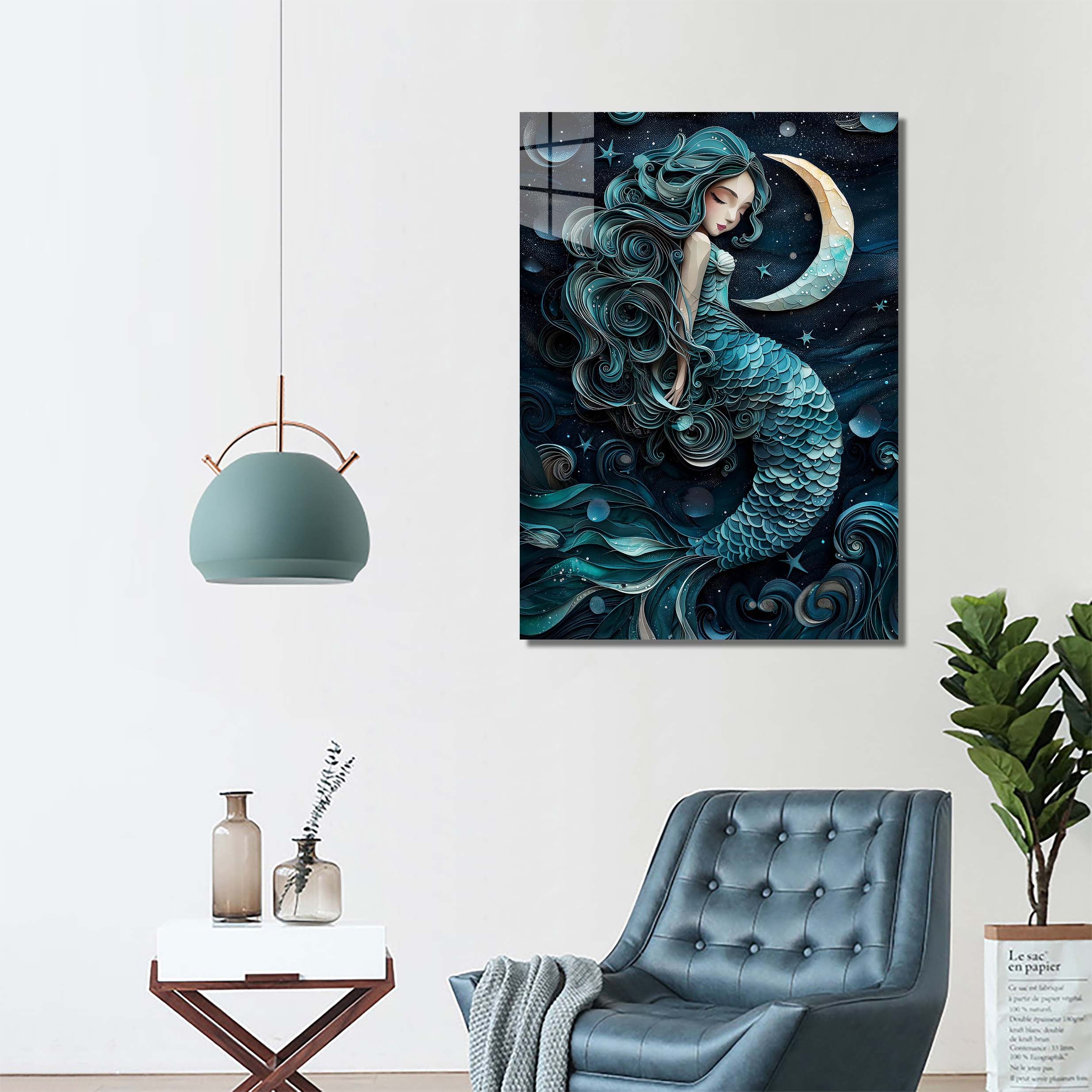Mermaid of the Sea-designed by @Ai_inkdreams