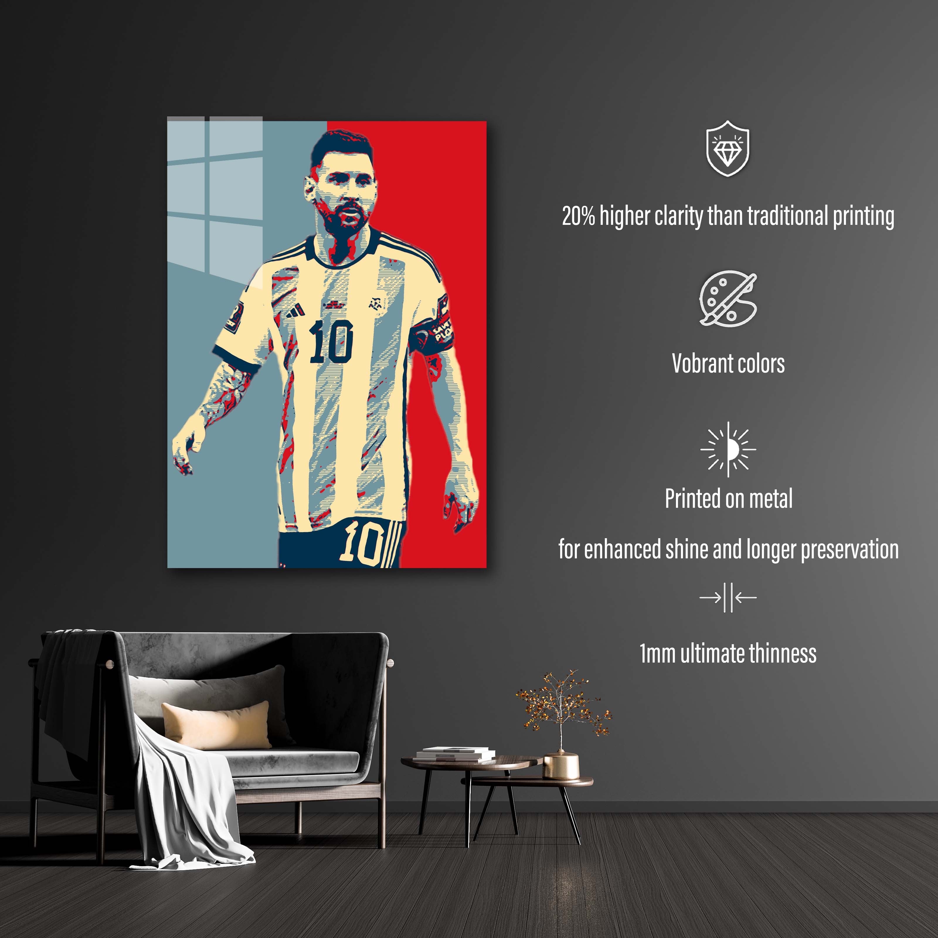 Messi Hope Style-designed by @My Kido Art