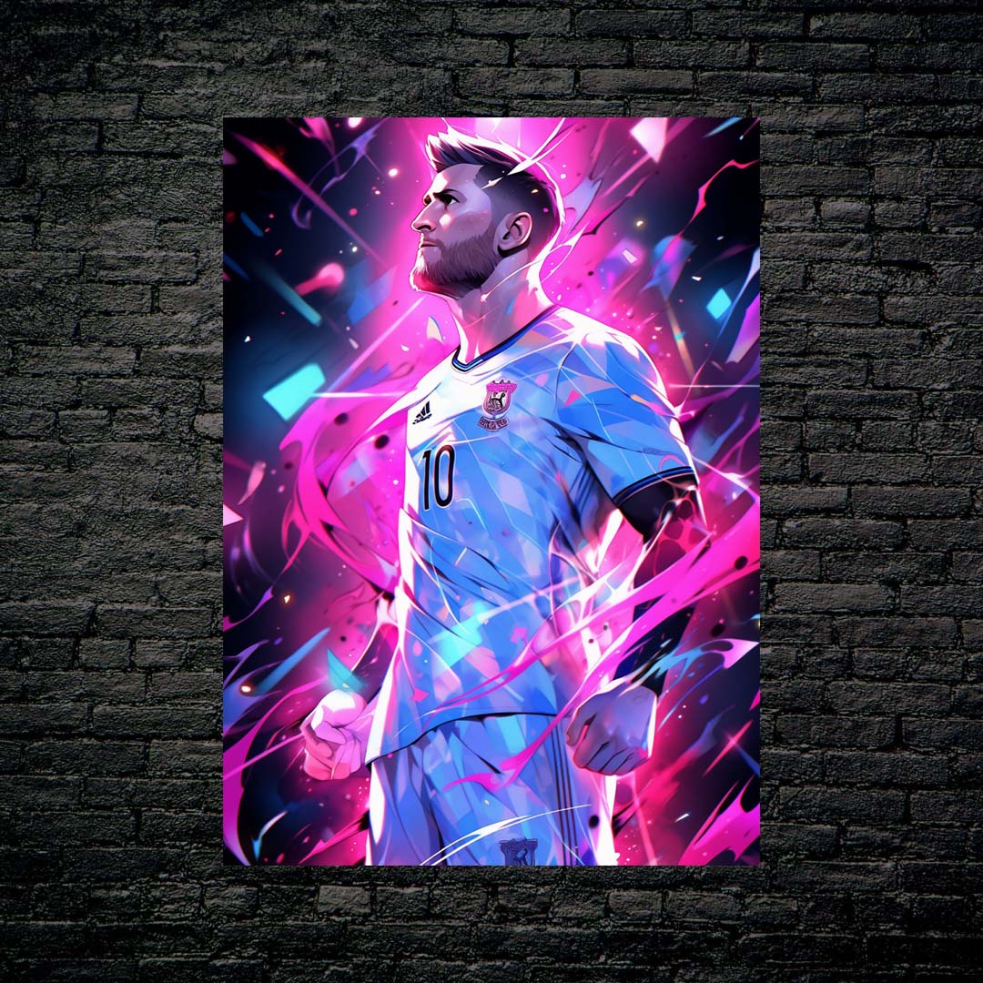 Messi Lionel -designed by @theanimecrossover