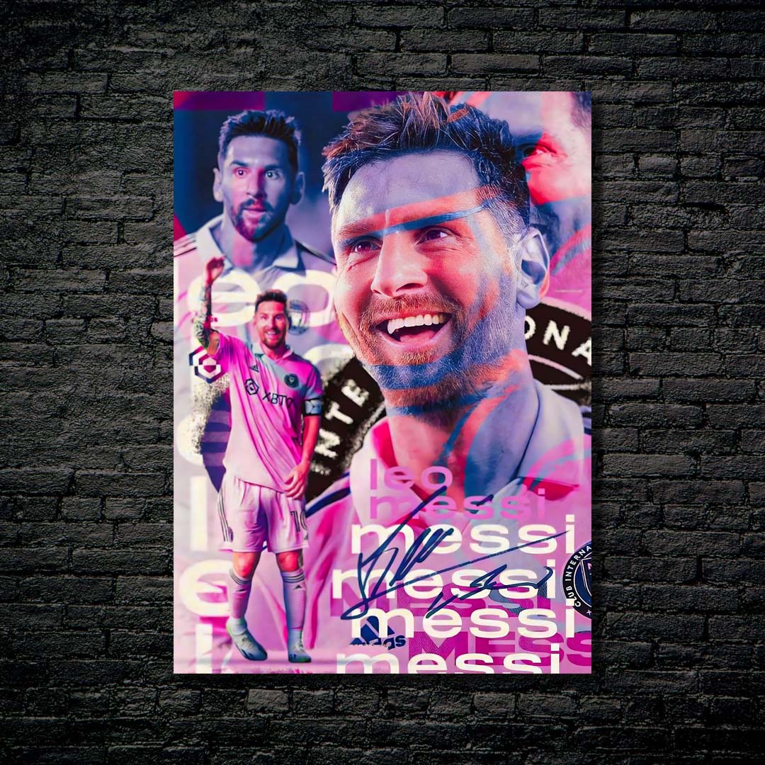 Messi XBTO Miami-designed by @My Kido Art