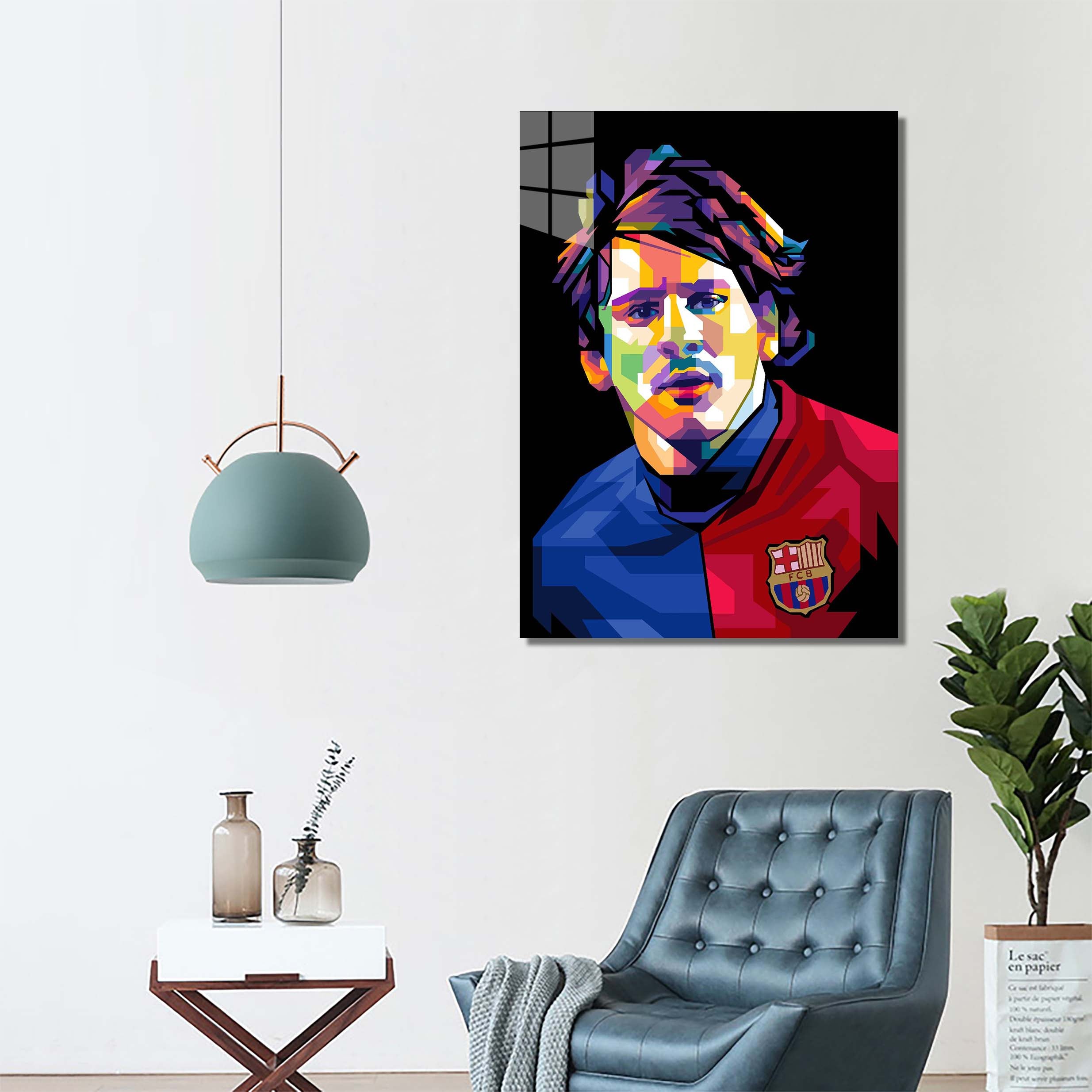 Messi Young-designed by @Agil Topann