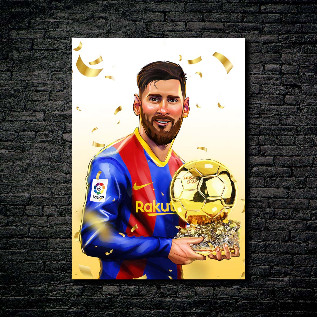 Messi-Artwork by @Vinahayum