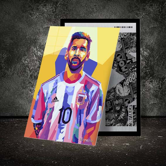 Messi Wpap Pop Art2