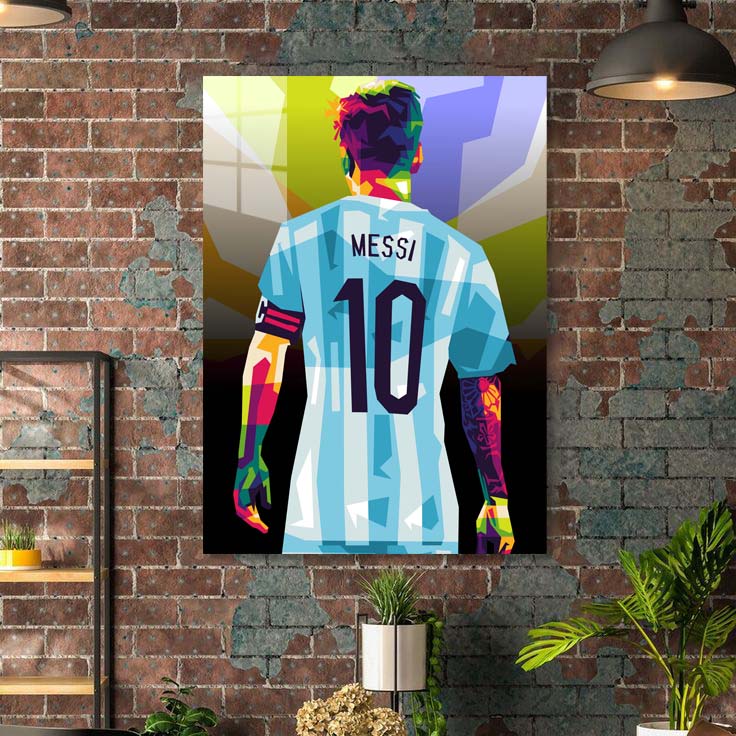 Messi football-designed by @Doublede Design