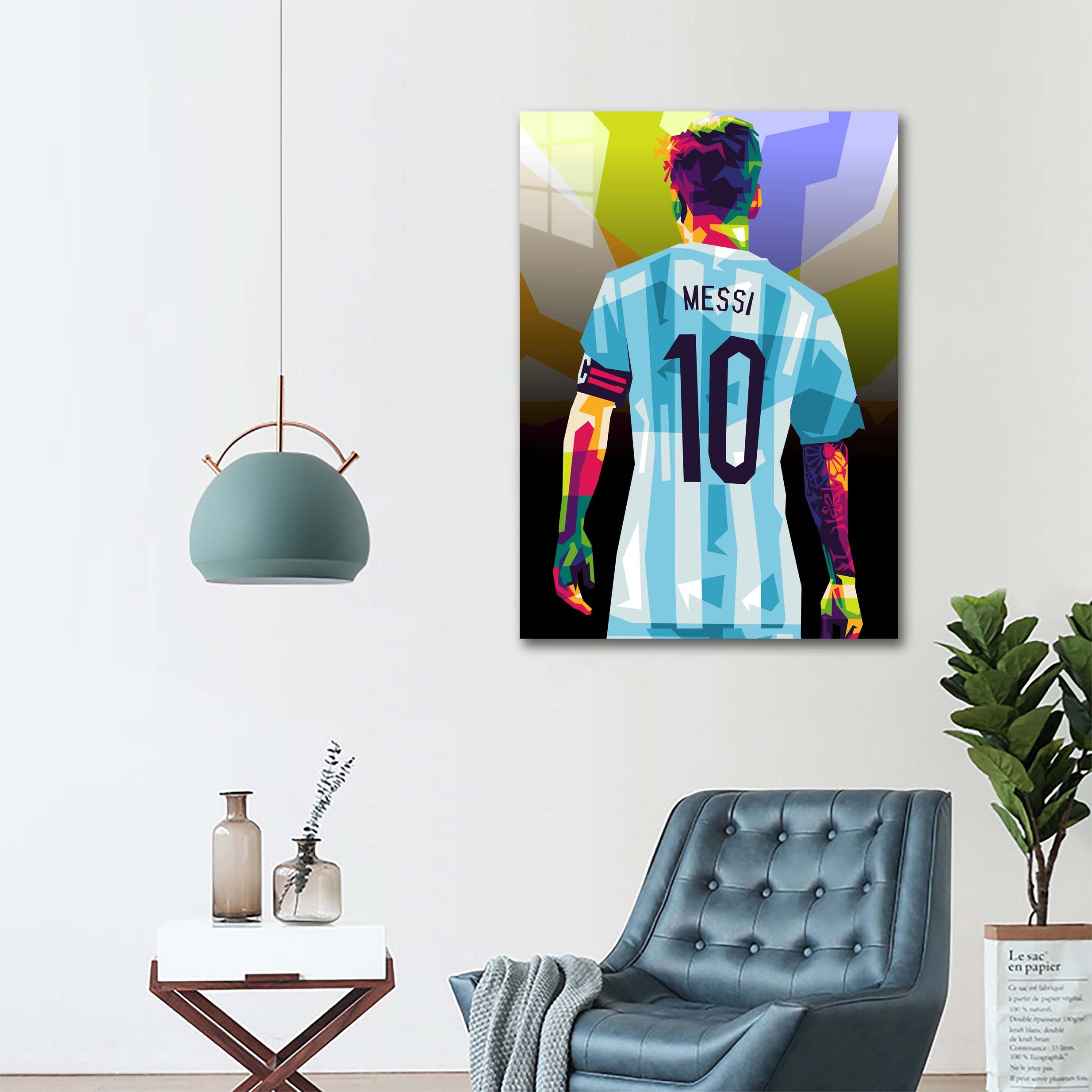 Messi football-designed by @Doublede Design