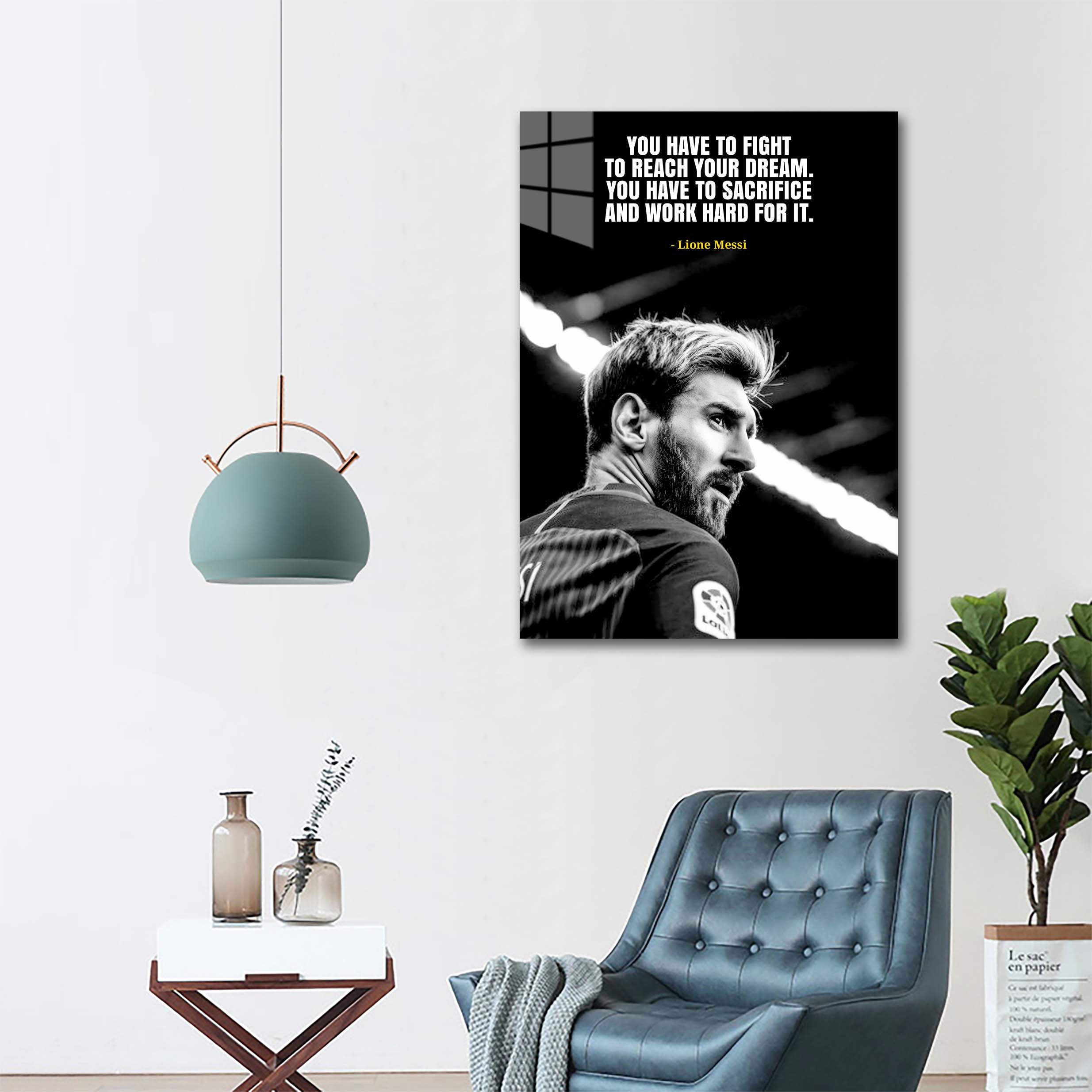 Messi quotes  -designed by @Dayo Art