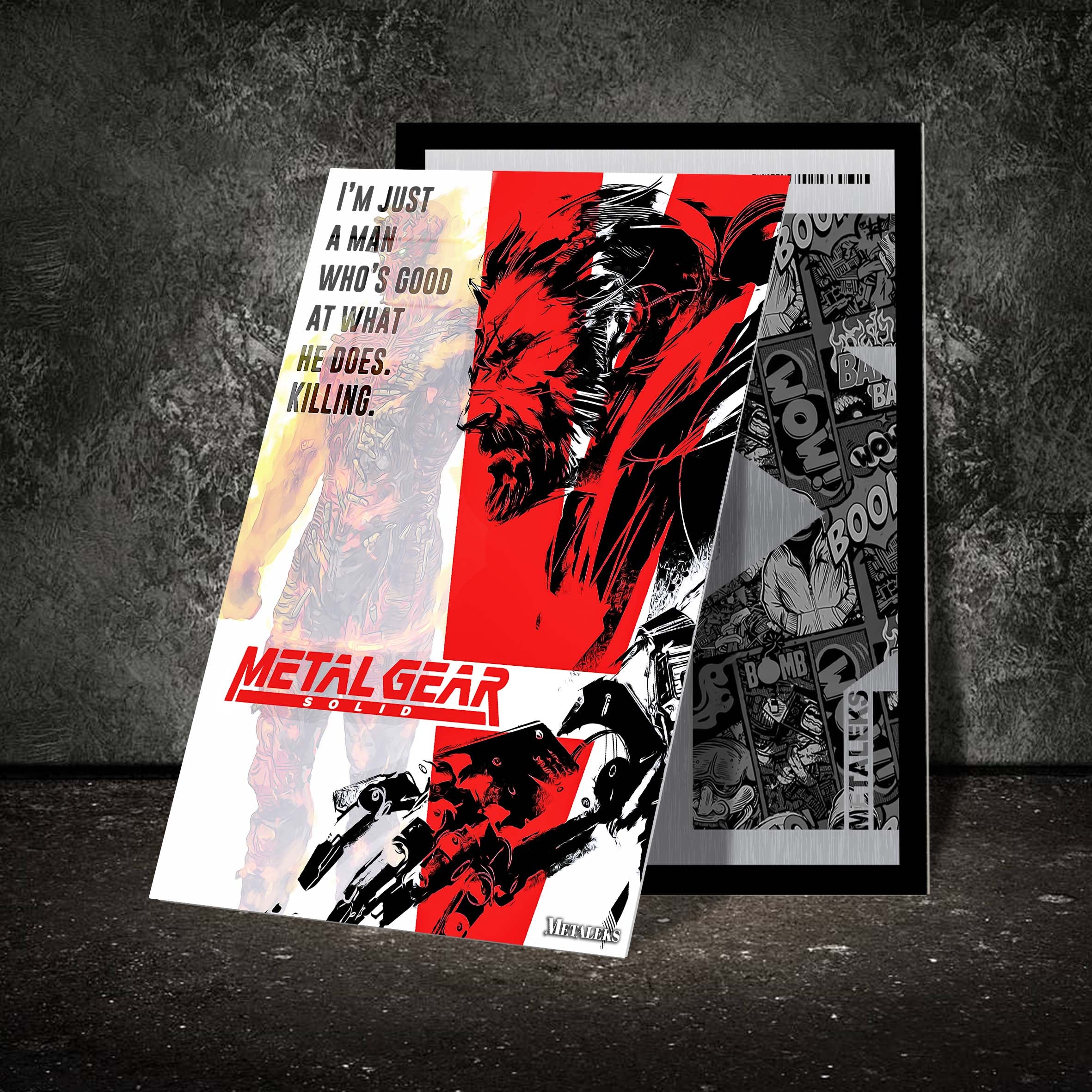 Metal Gear Solid --designed by @Goldfingers