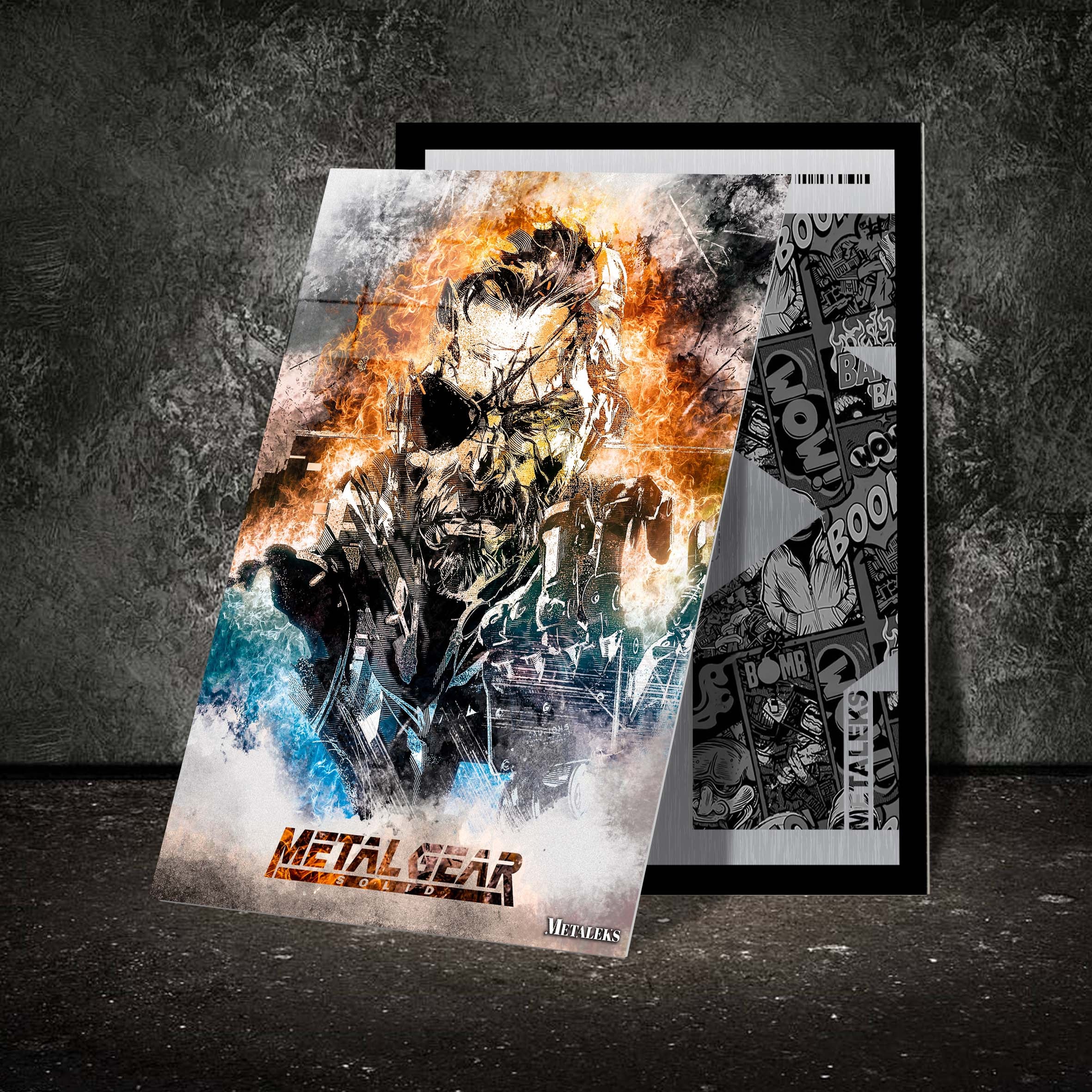 Metal Gear Solid Poster --designed by @Goldfingers