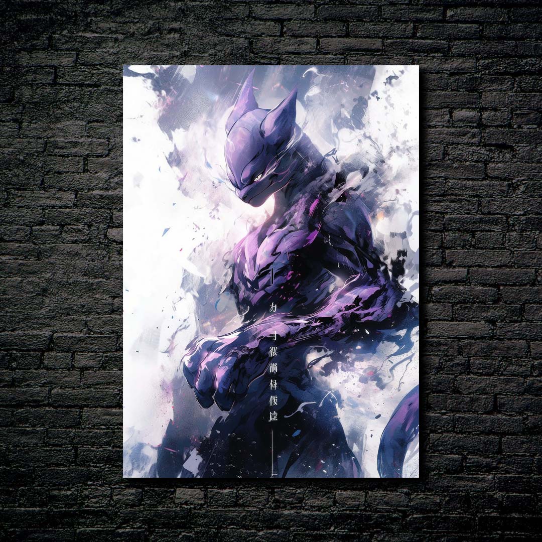 Mewtwo cinematic wallpaper by @visinaire.ai-designed by @visinaire.ai