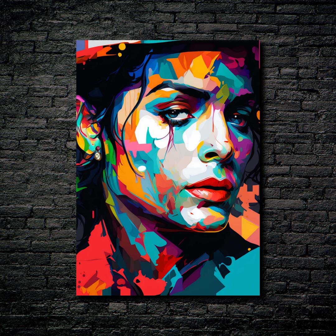 Michael Jackson Pop Art-Artwork by @VICKY