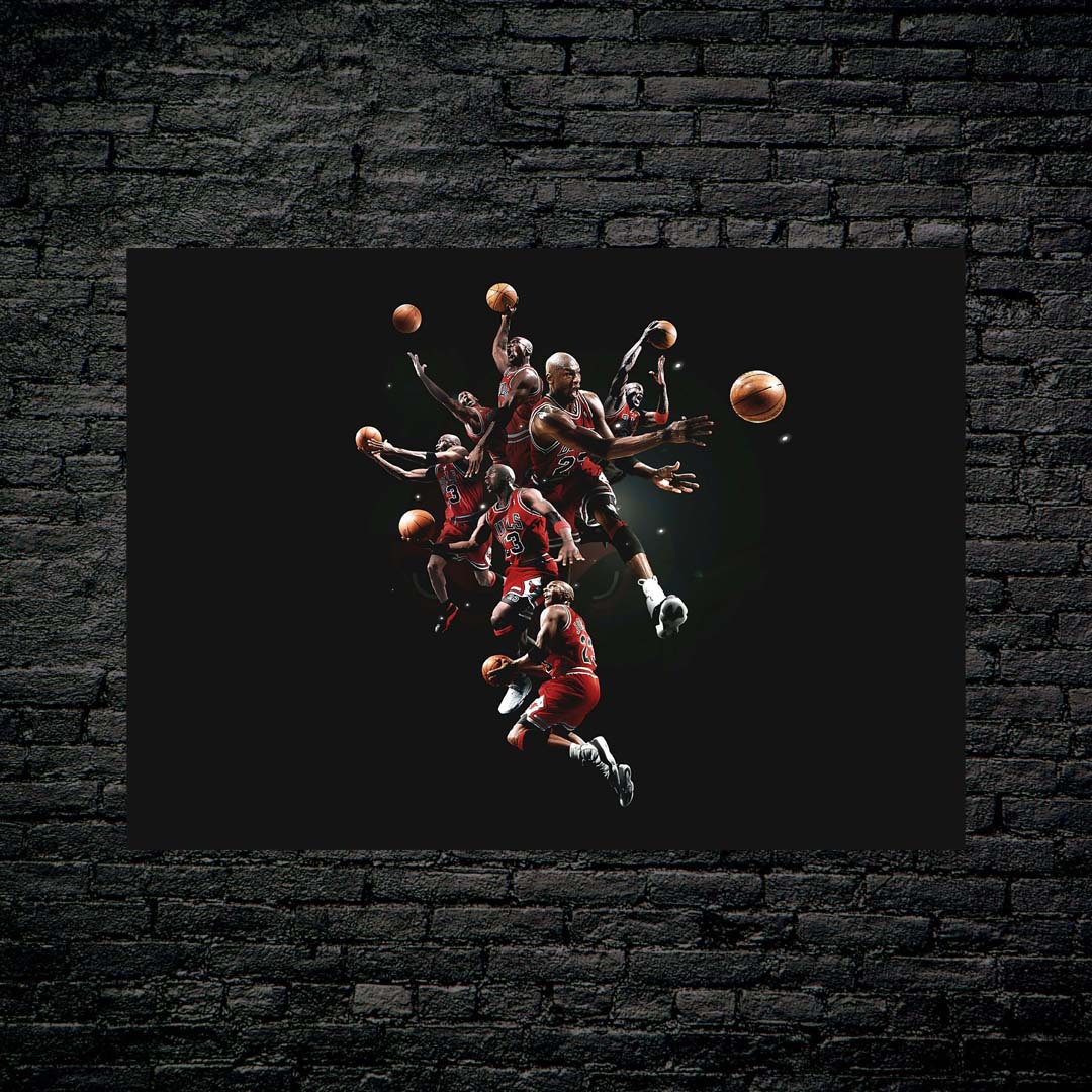 Michael Jordan NBA-designed by @DynCreative