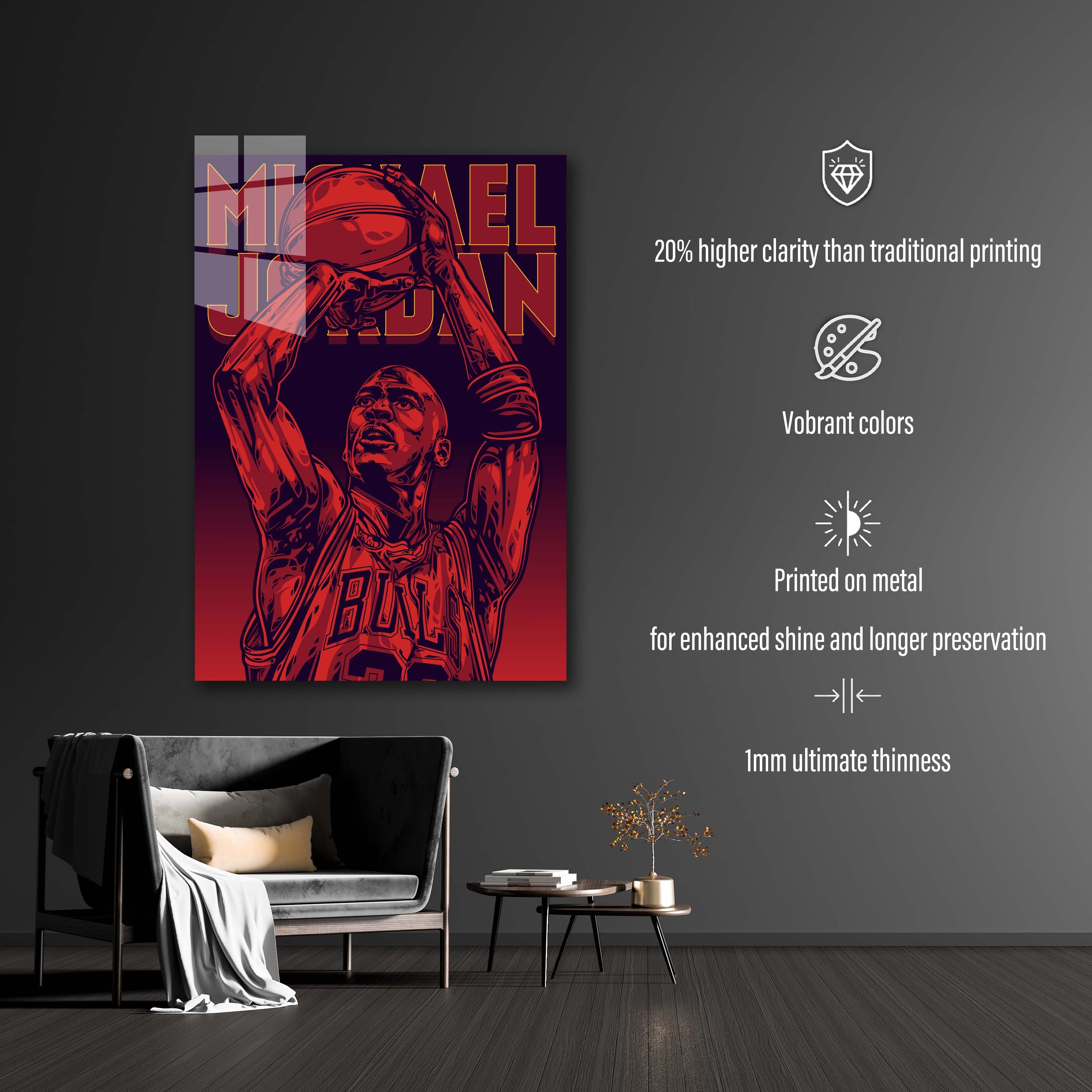 Michael Jordan Pop Art-designed by @Adrielvector
